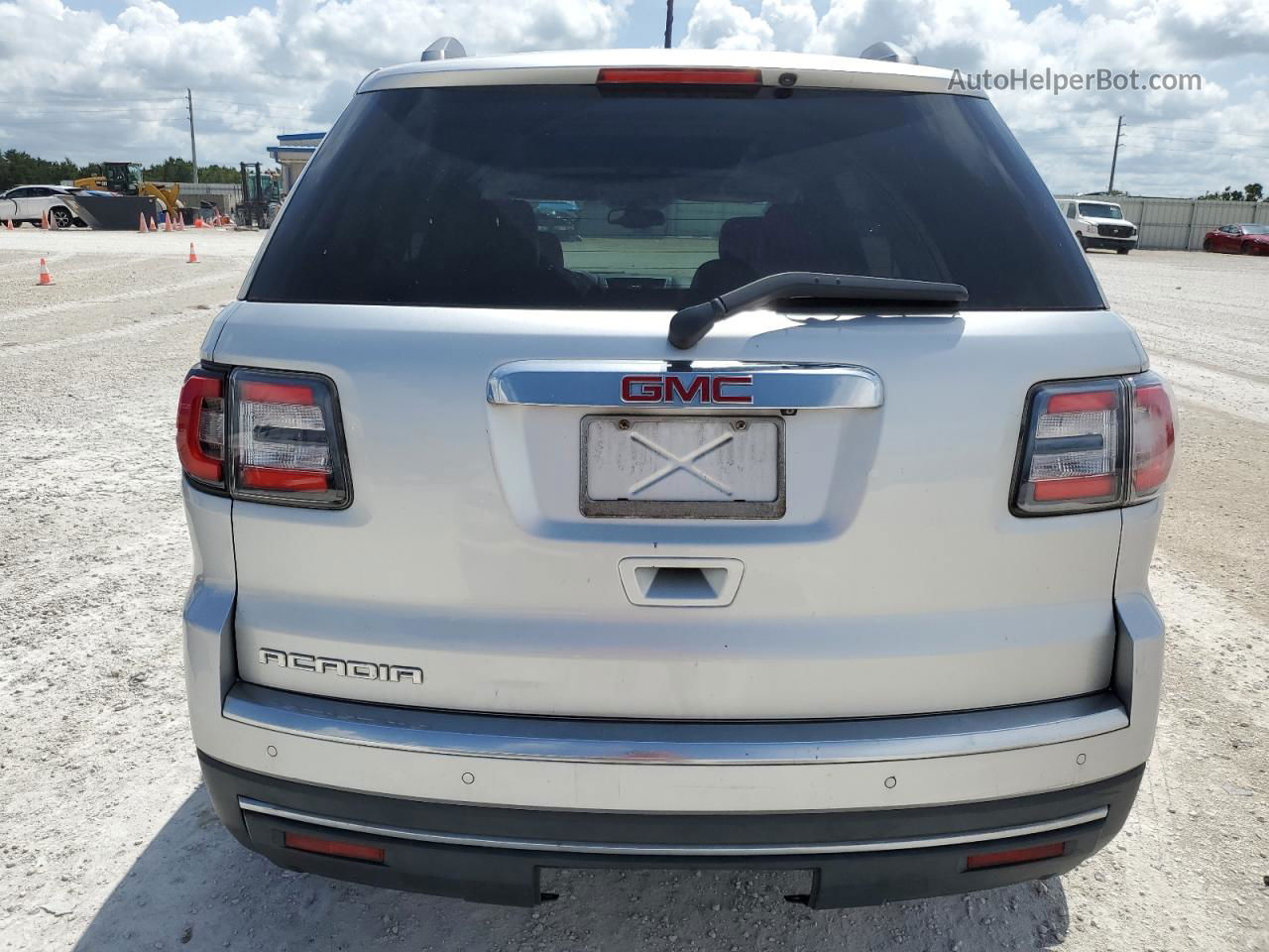 2014 Gmc Acadia Slt-1 Silver vin: 1GKKRRKD2EJ316914