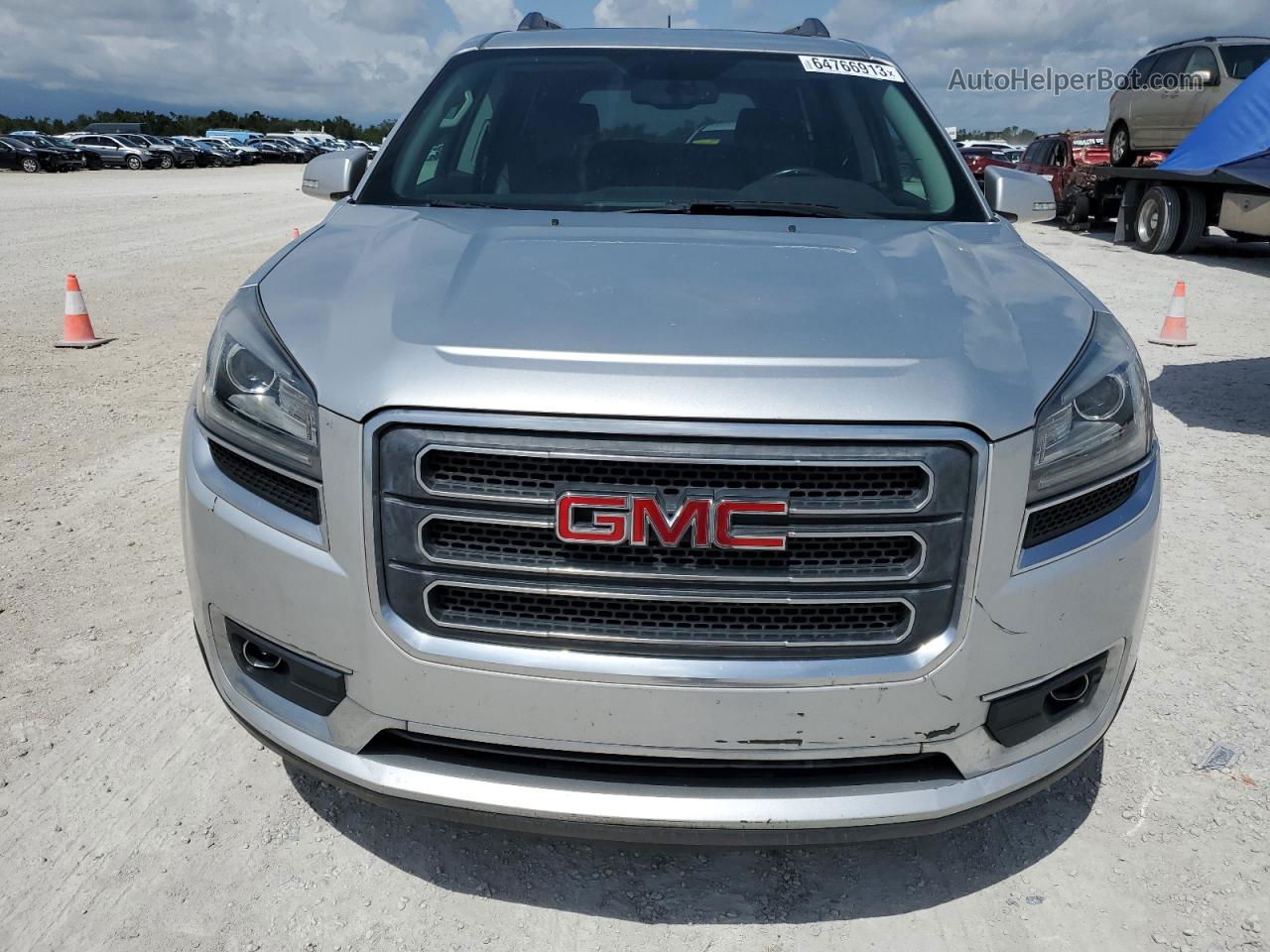 2014 Gmc Acadia Slt-1 Silver vin: 1GKKRRKD2EJ316914