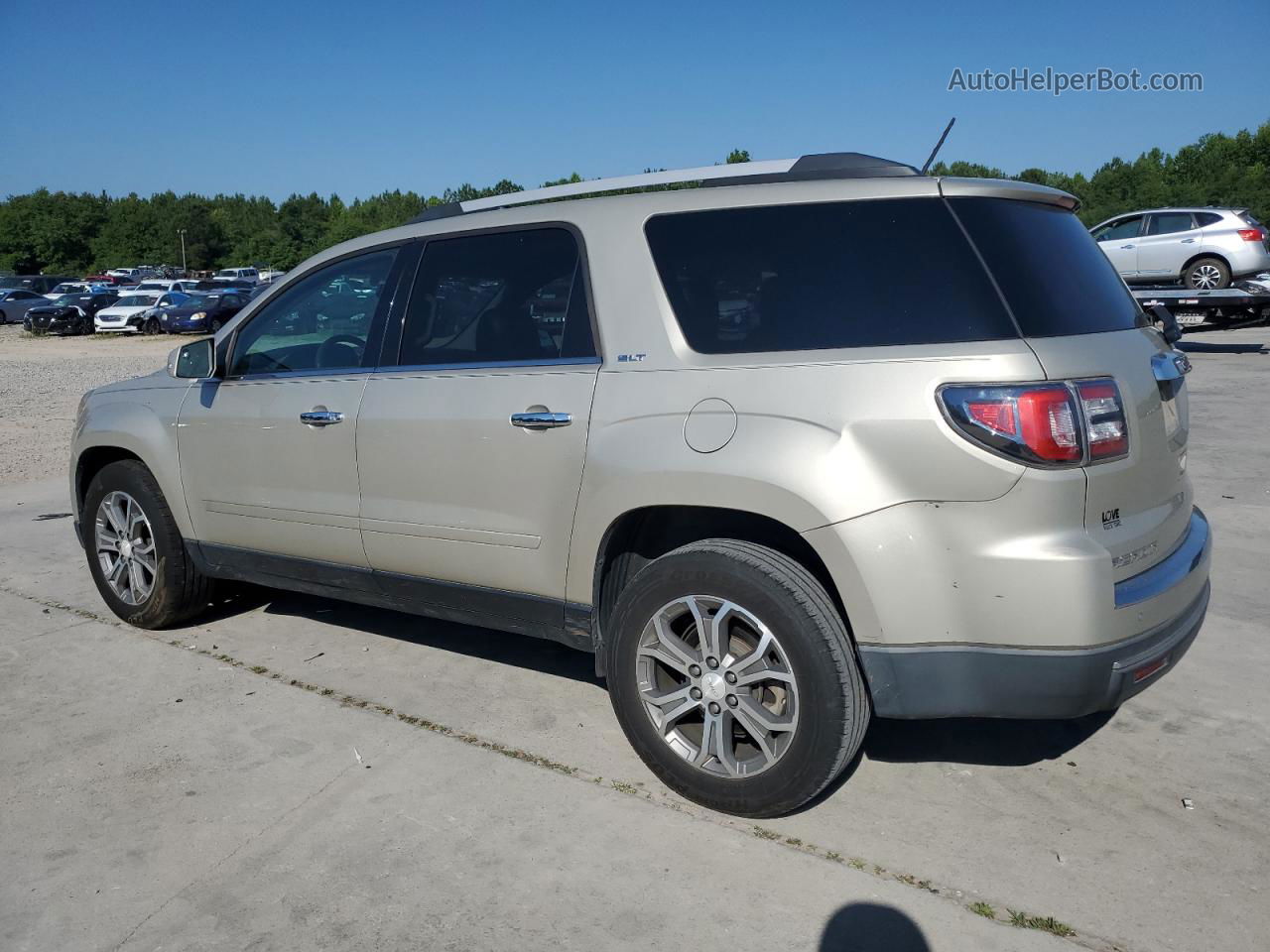 2014 Gmc Acadia Slt-1 Gold vin: 1GKKRRKD2EJ332756