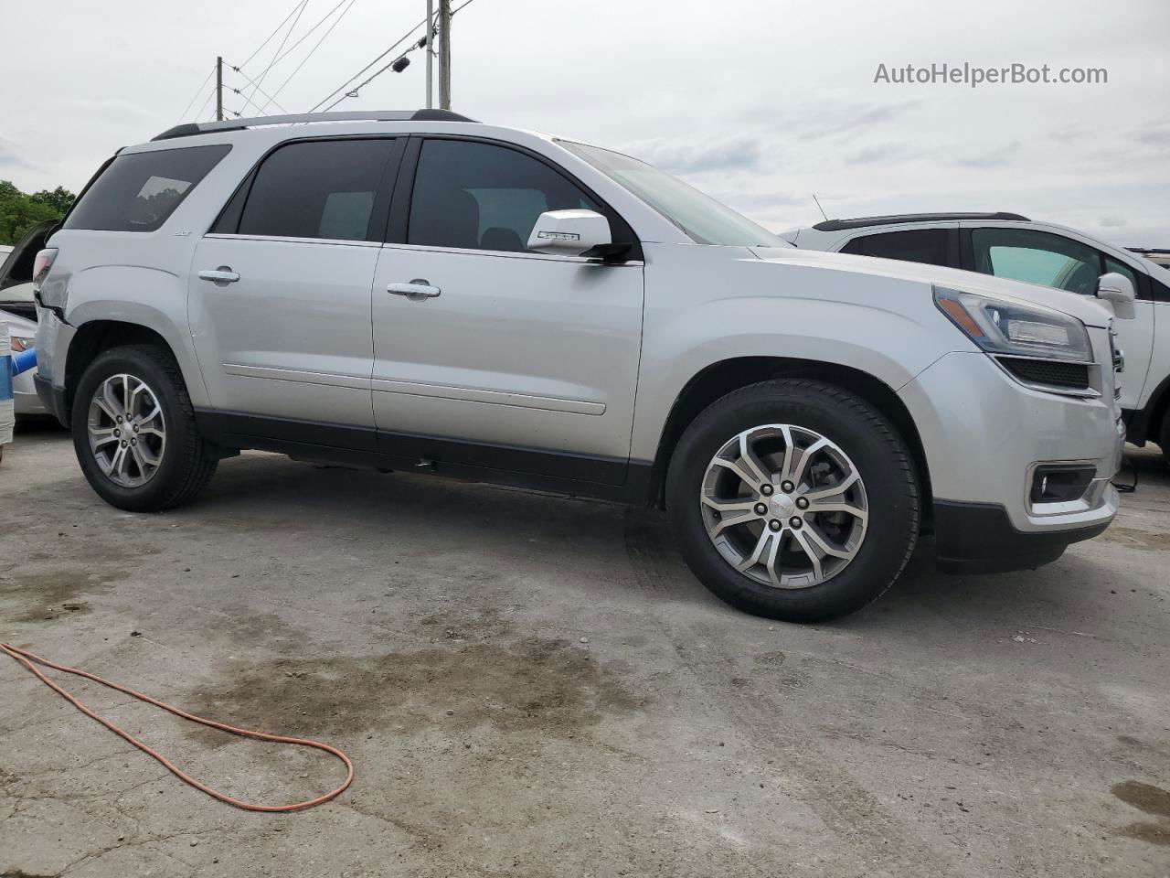 2014 Gmc Acadia Slt-1 Silver vin: 1GKKRRKD2EJ345104