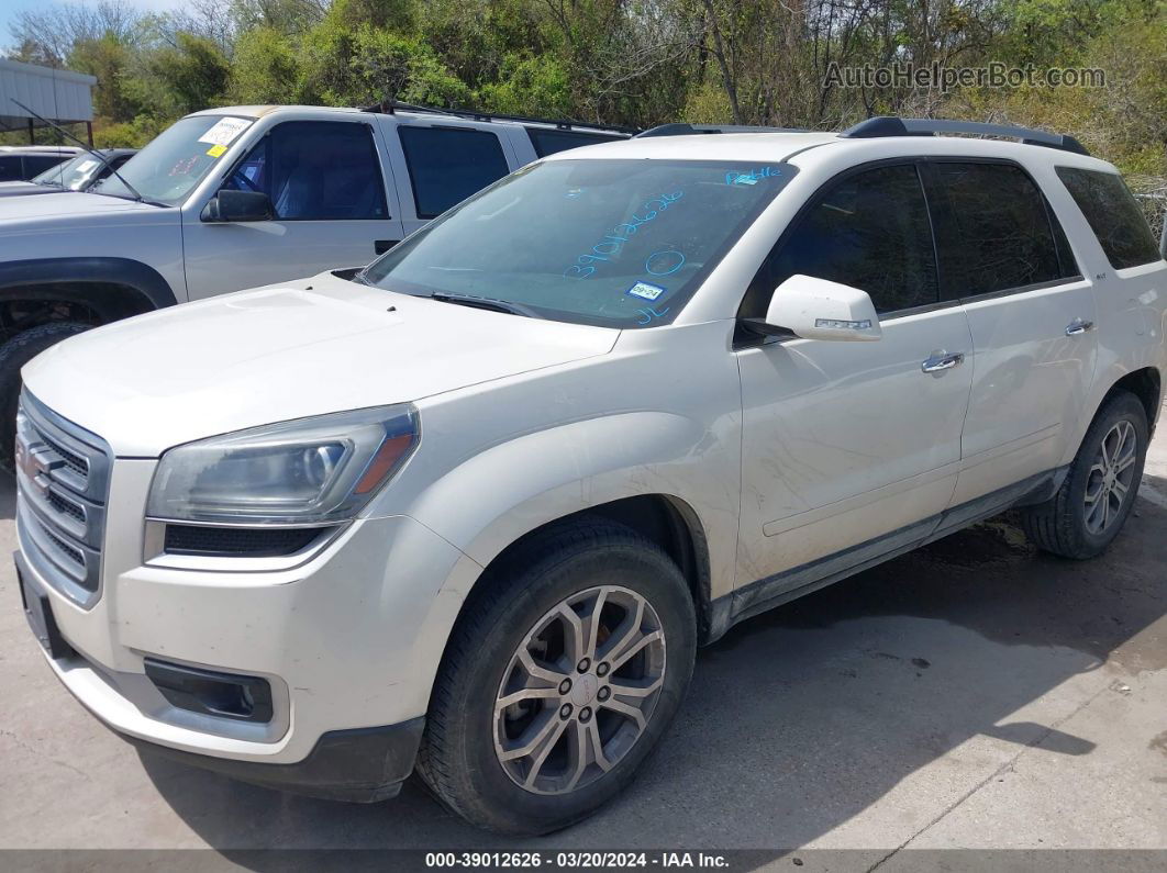 2013 Gmc Acadia Slt-1 Cream vin: 1GKKRRKD3DJ182106