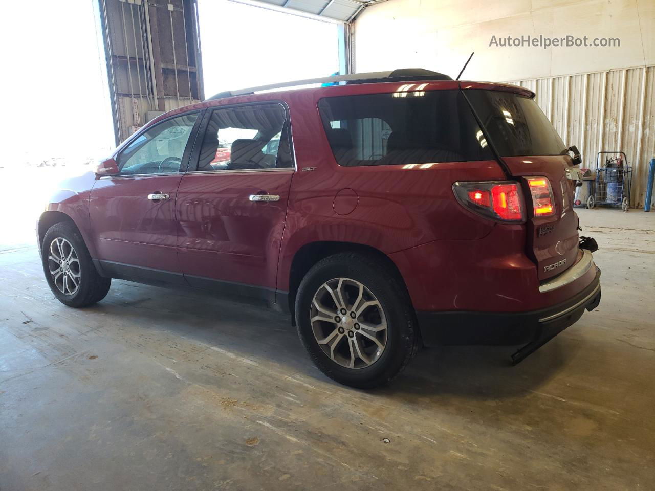 2013 Gmc Acadia Slt-1 Red vin: 1GKKRRKD3DJ214519