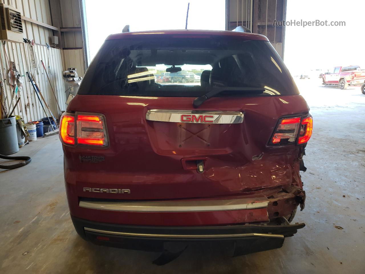 2013 Gmc Acadia Slt-1 Красный vin: 1GKKRRKD3DJ214519