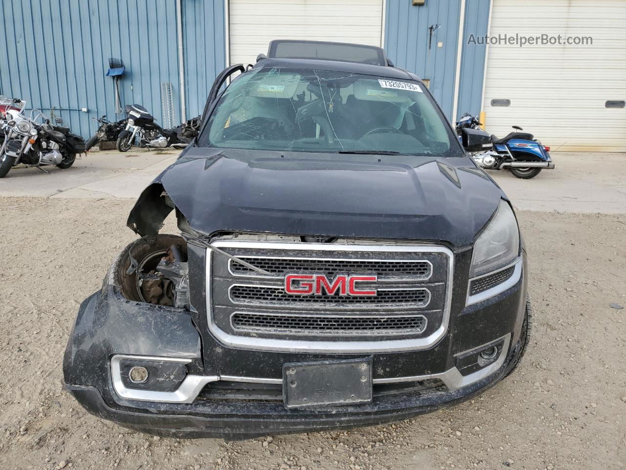 2013 Gmc Acadia Slt-1 Black vin: 1GKKRRKD3DJ221938