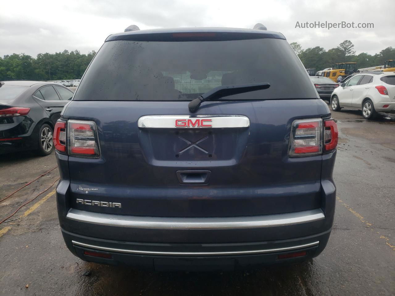 2013 Gmc Acadia Slt-1 Blue vin: 1GKKRRKD3DJ253935