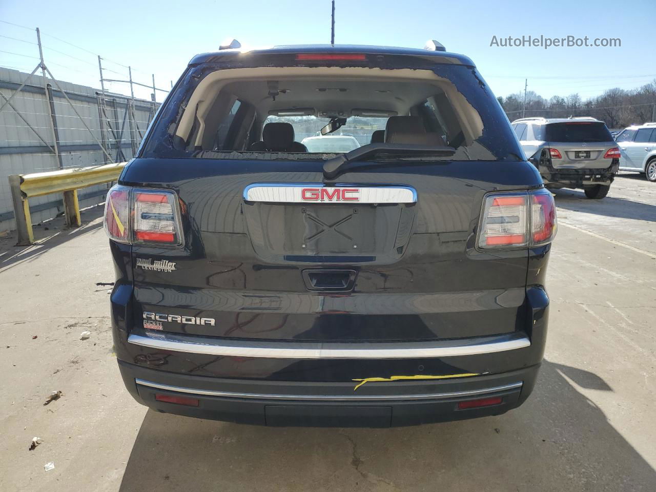 2015 Gmc Acadia Slt-1 Черный vin: 1GKKRRKD3FJ163607