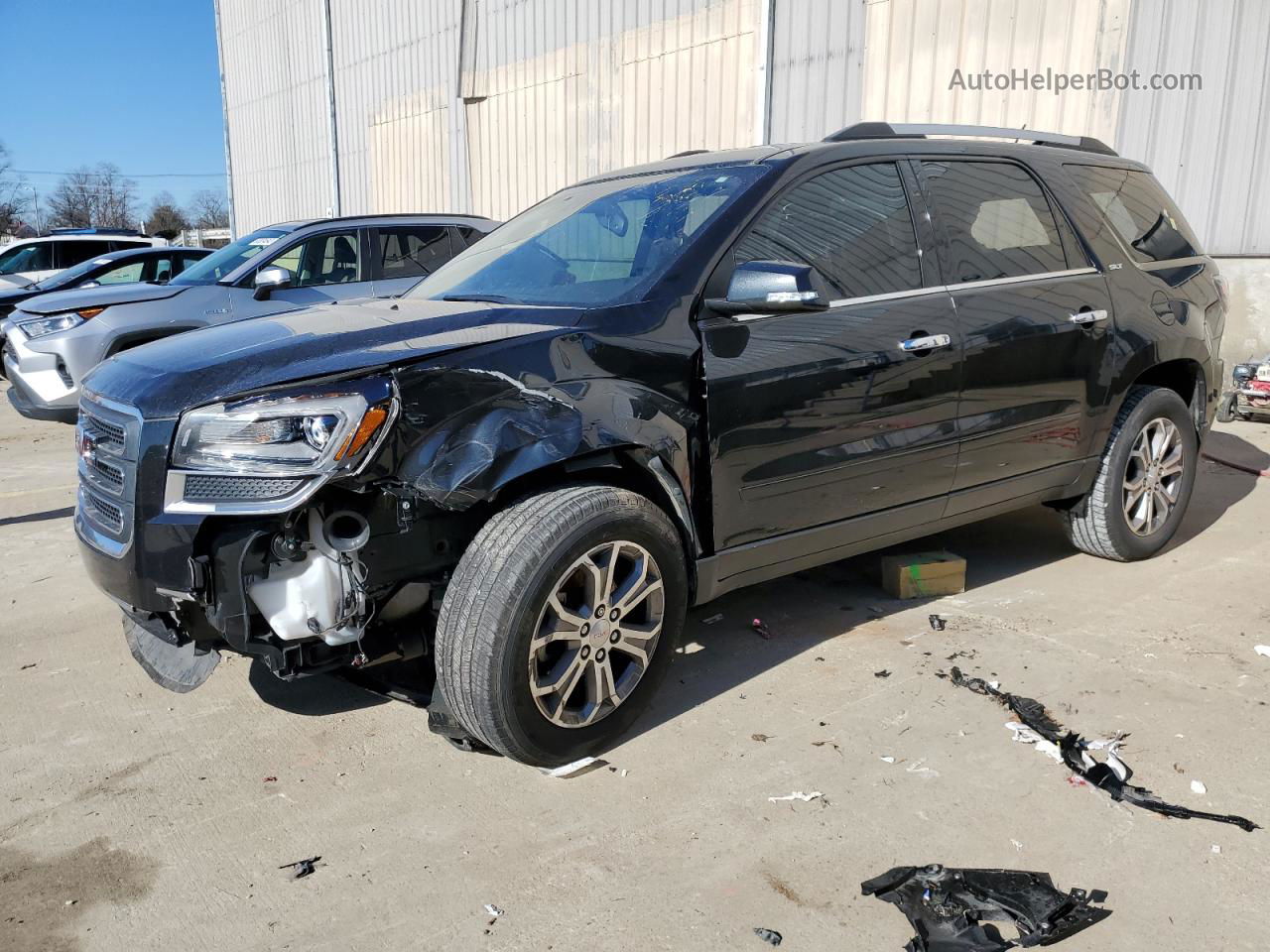 2015 Gmc Acadia Slt-1 Black vin: 1GKKRRKD3FJ163607