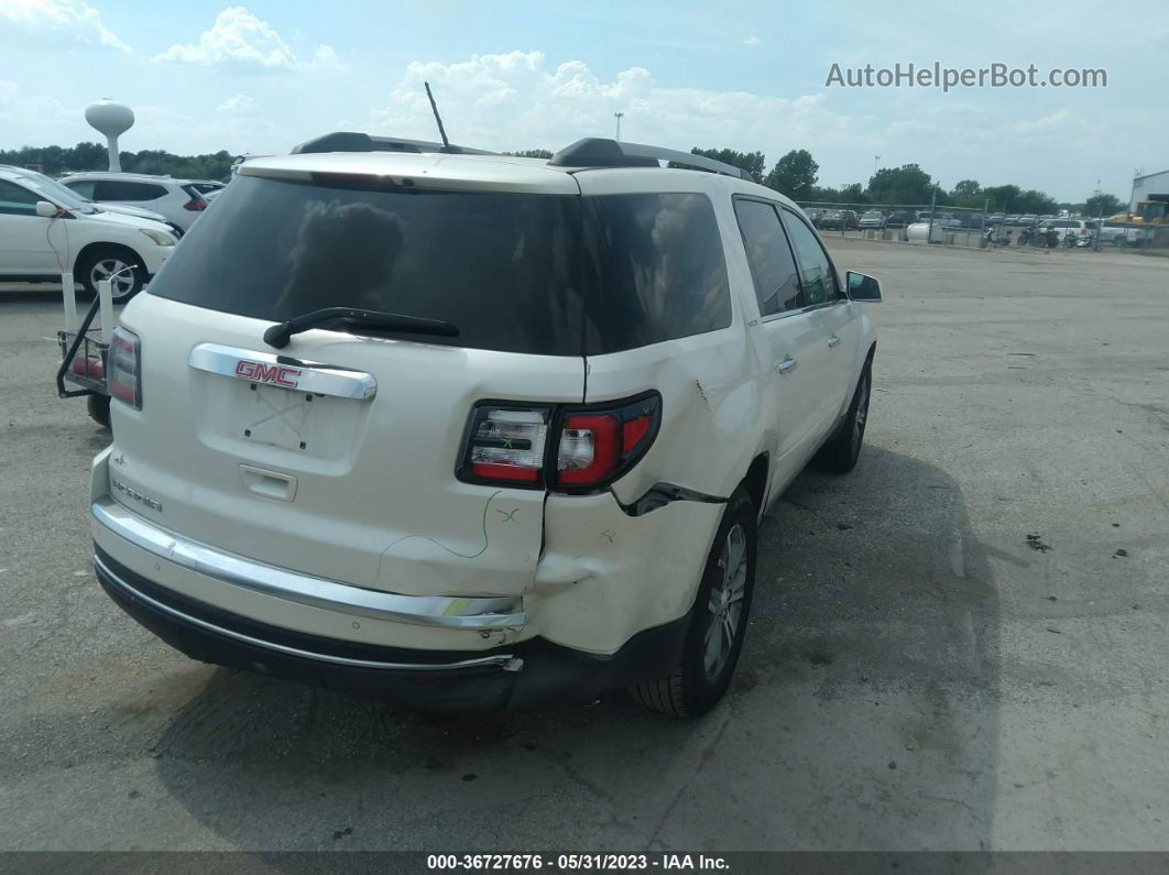 2015 Gmc Acadia Slt Белый vin: 1GKKRRKD3FJ260452