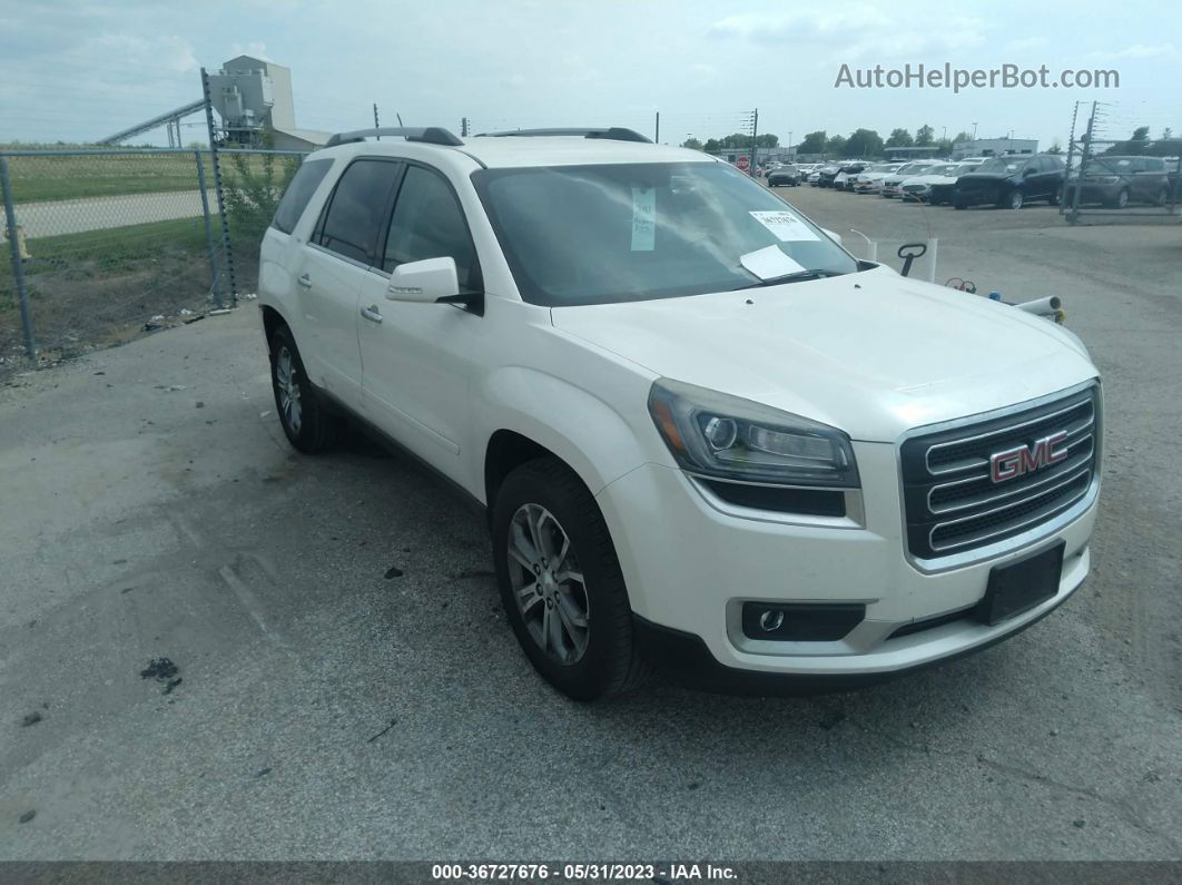 2015 Gmc Acadia Slt Белый vin: 1GKKRRKD3FJ260452