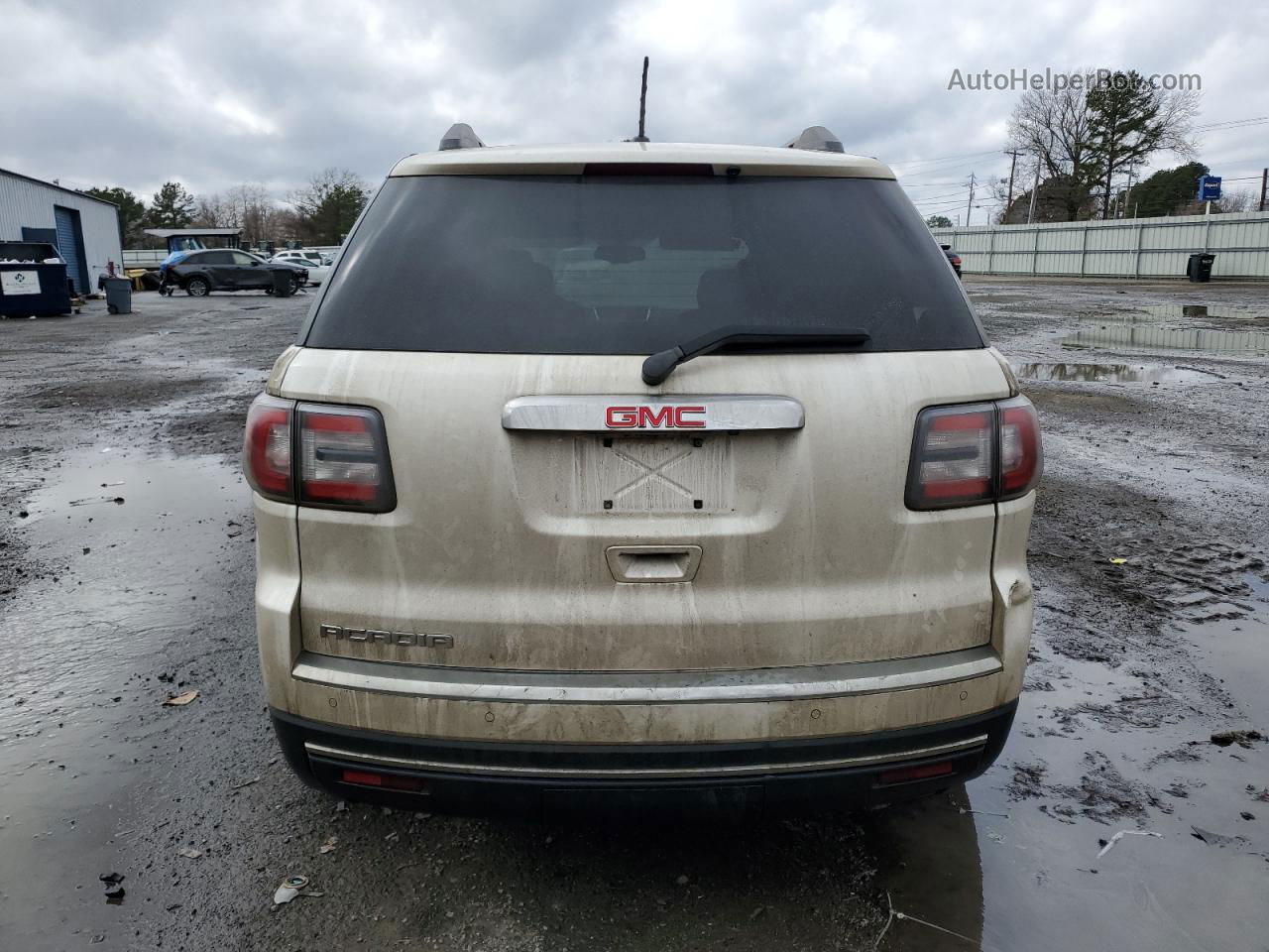 2015 Gmc Acadia Slt-1 Белый vin: 1GKKRRKD3FJ270513