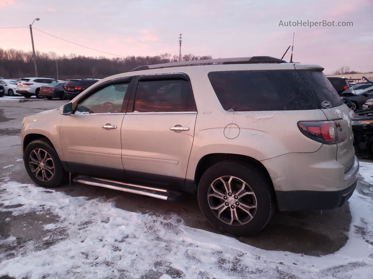 2013 Gmc Acadia Slt-1 Бежевый vin: 1GKKRRKD4DJ153522