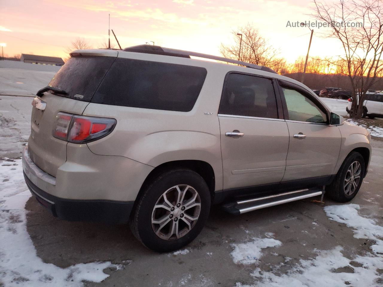 2013 Gmc Acadia Slt-1 Beige vin: 1GKKRRKD4DJ153522