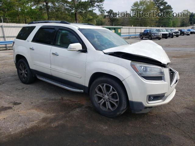 2013 Gmc Acadia Slt-1 White vin: 1GKKRRKD4DJ192661