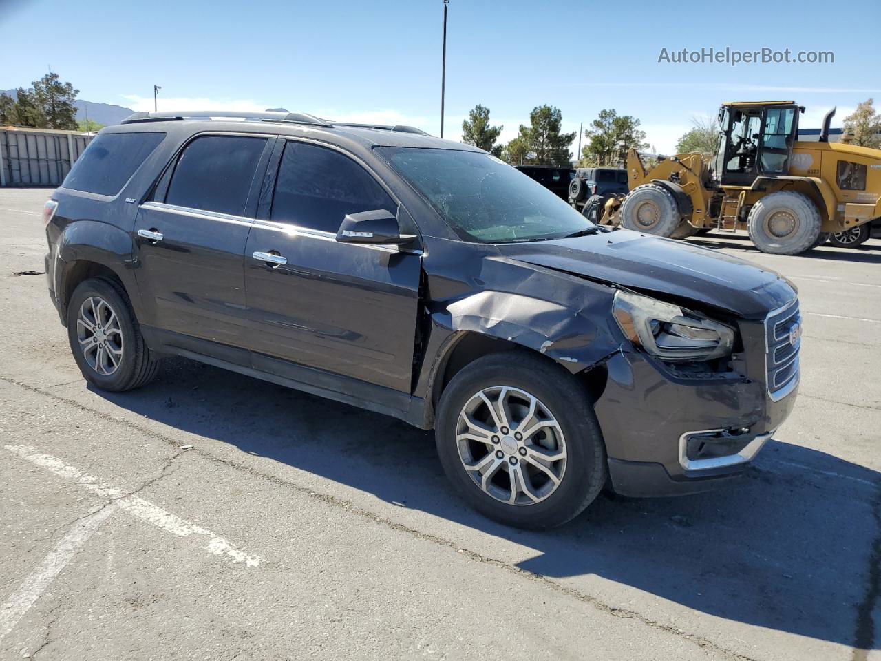 2014 Gmc Acadia Slt-1 Charcoal vin: 1GKKRRKD4EJ304148