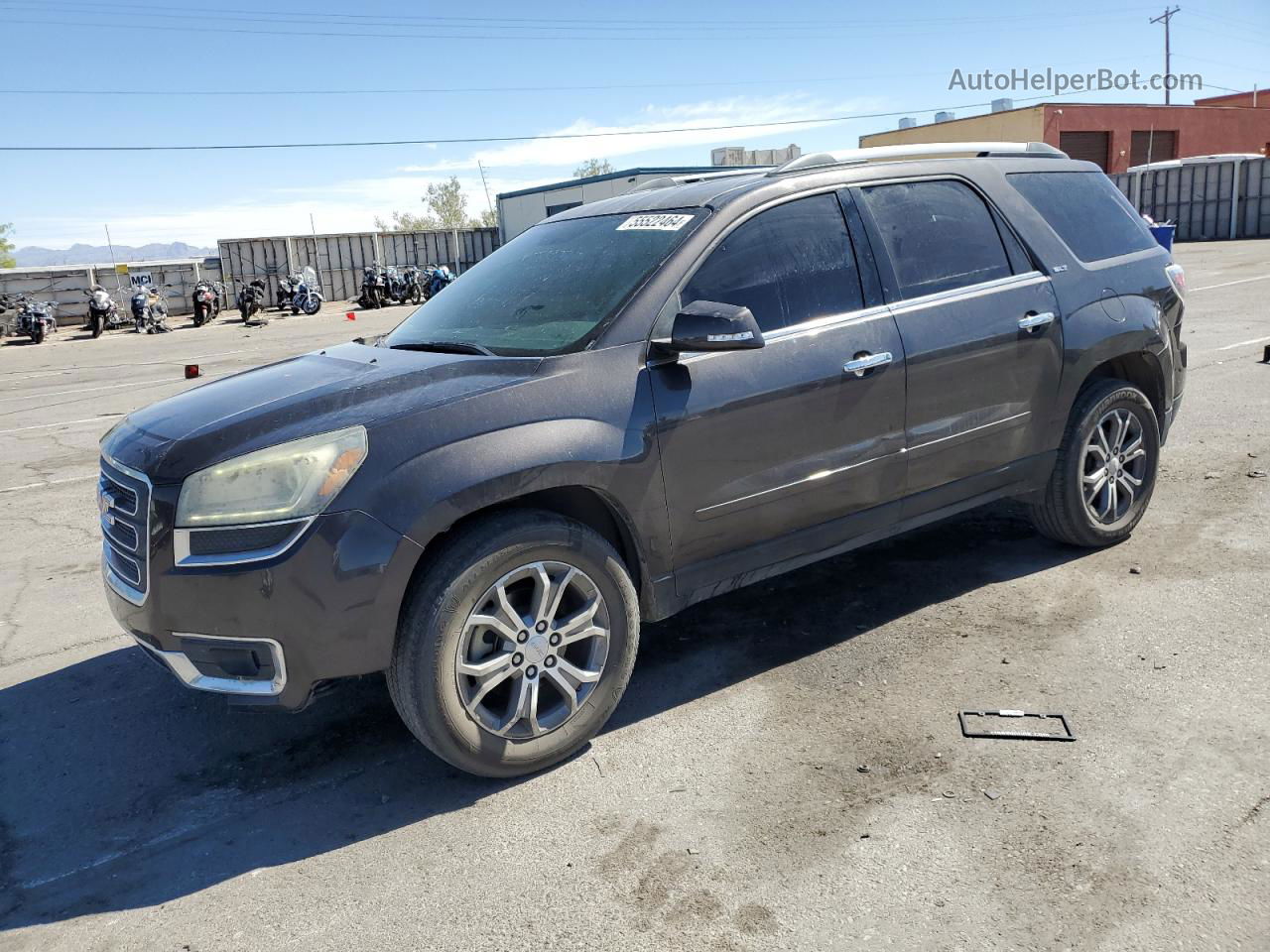 2014 Gmc Acadia Slt-1 Charcoal vin: 1GKKRRKD4EJ304148