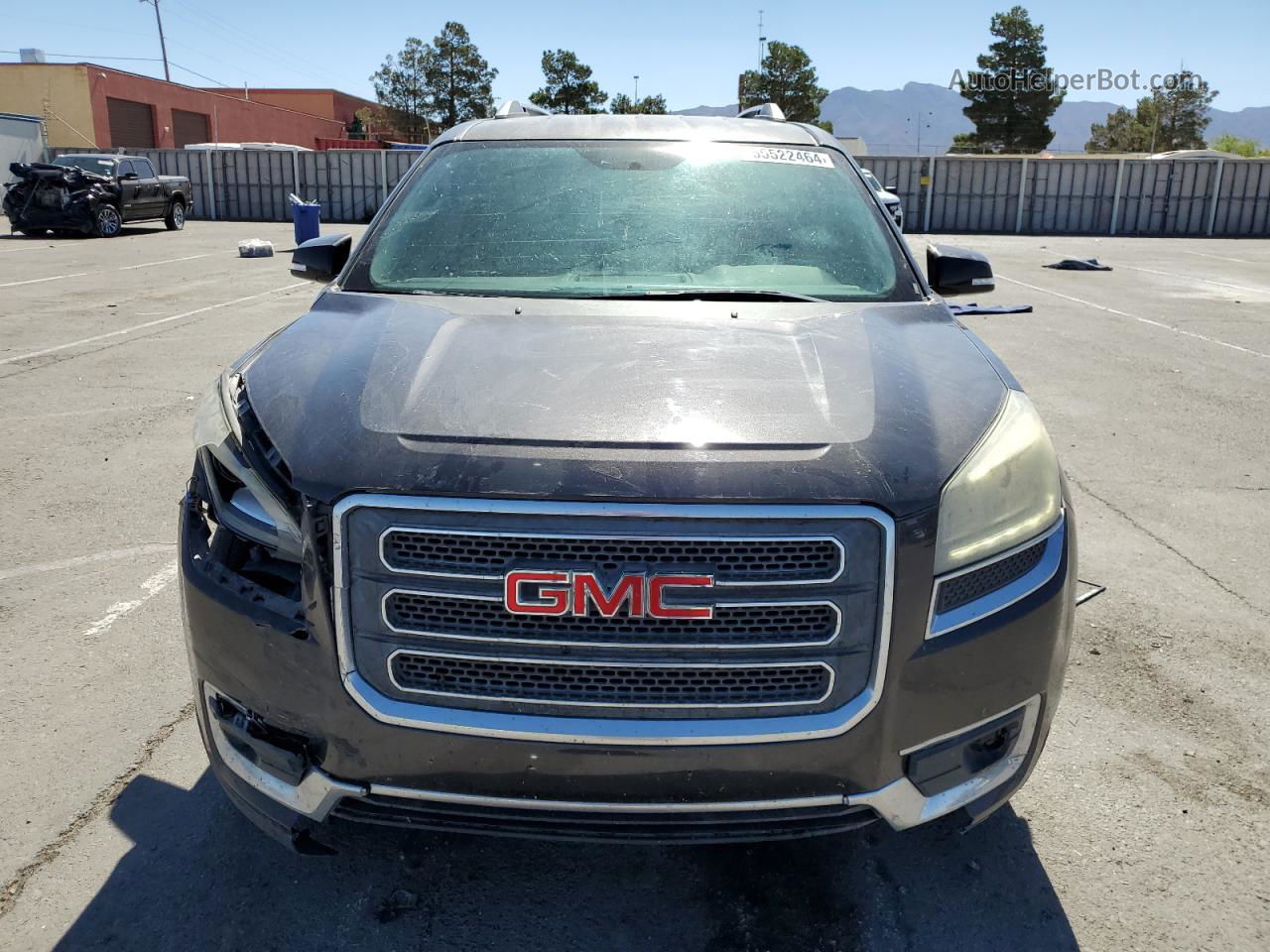 2014 Gmc Acadia Slt-1 Charcoal vin: 1GKKRRKD4EJ304148