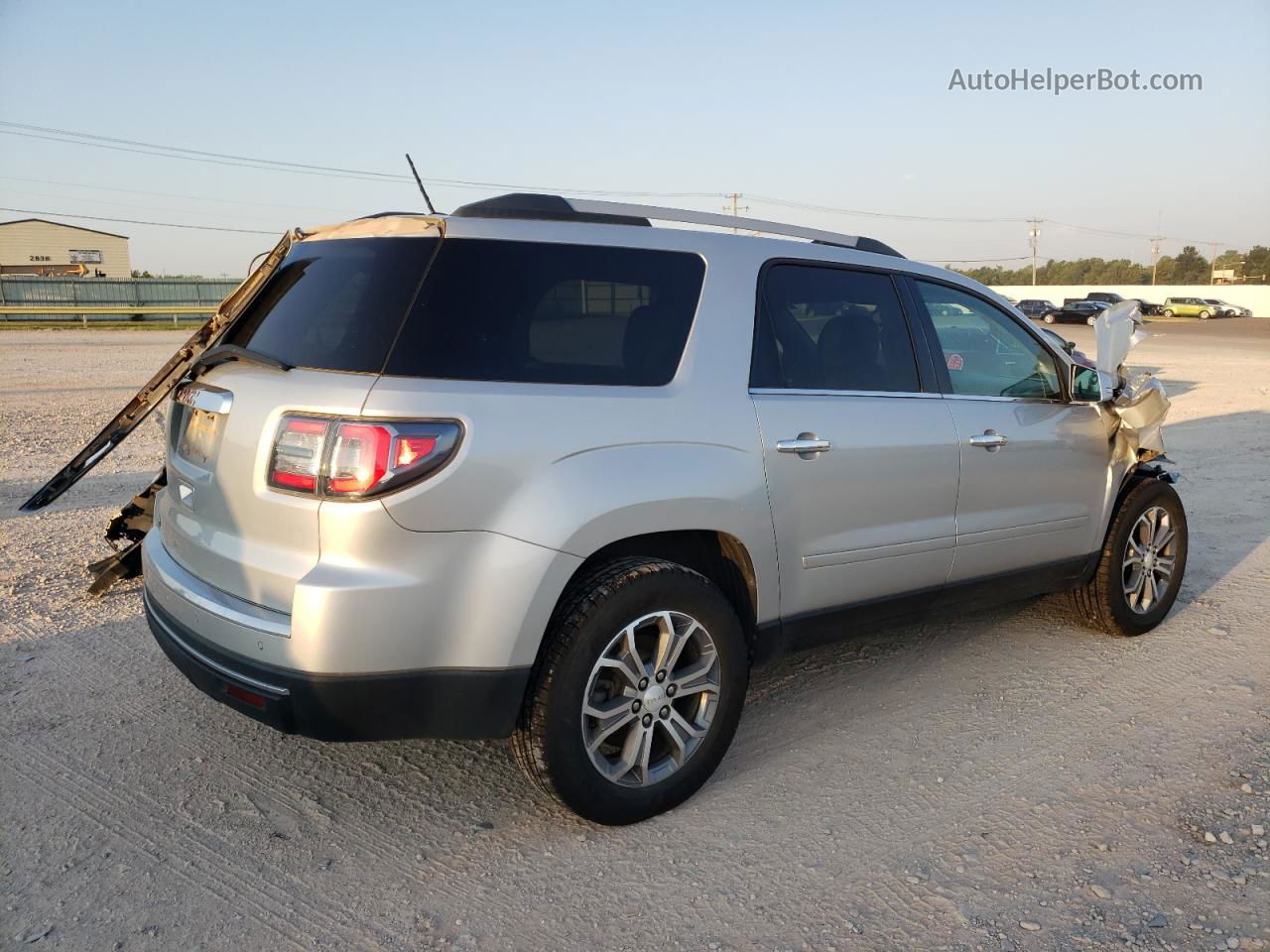 2014 Gmc Acadia Slt-1 Silver vin: 1GKKRRKD4EJ305686