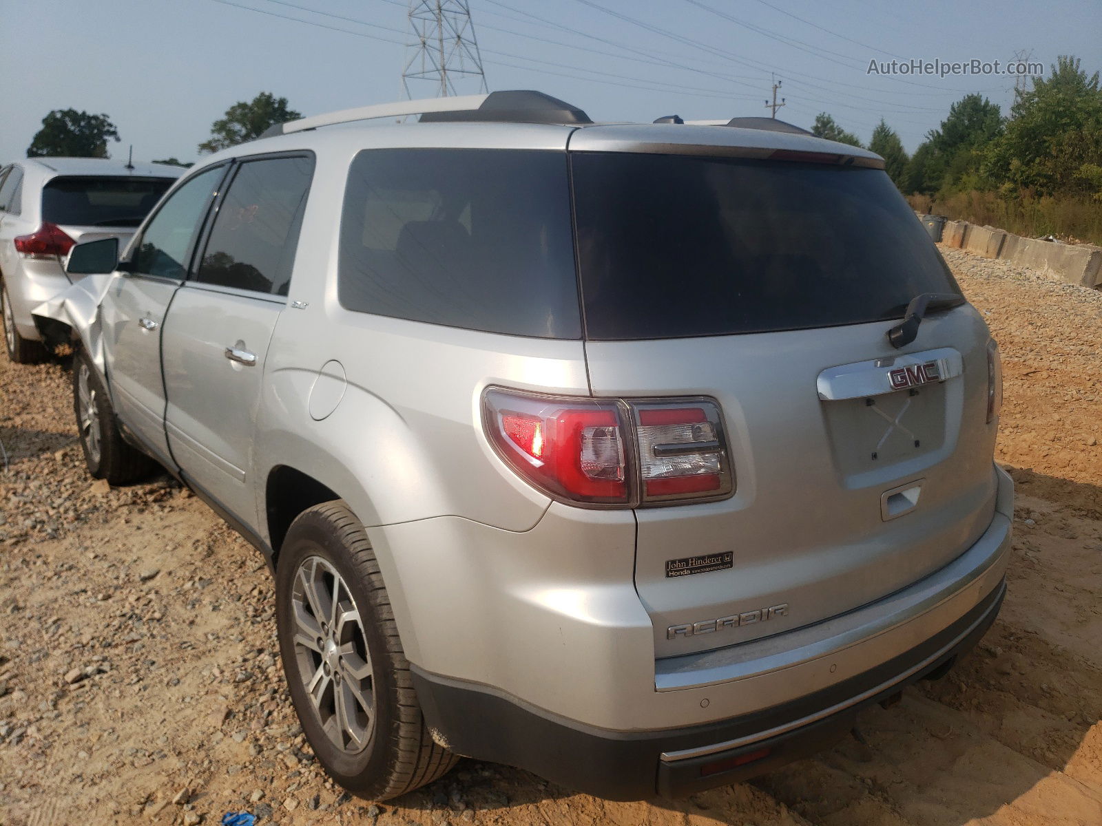 2013 Gmc Acadia Slt-1 Silver vin: 1GKKRRKD5DJ184018