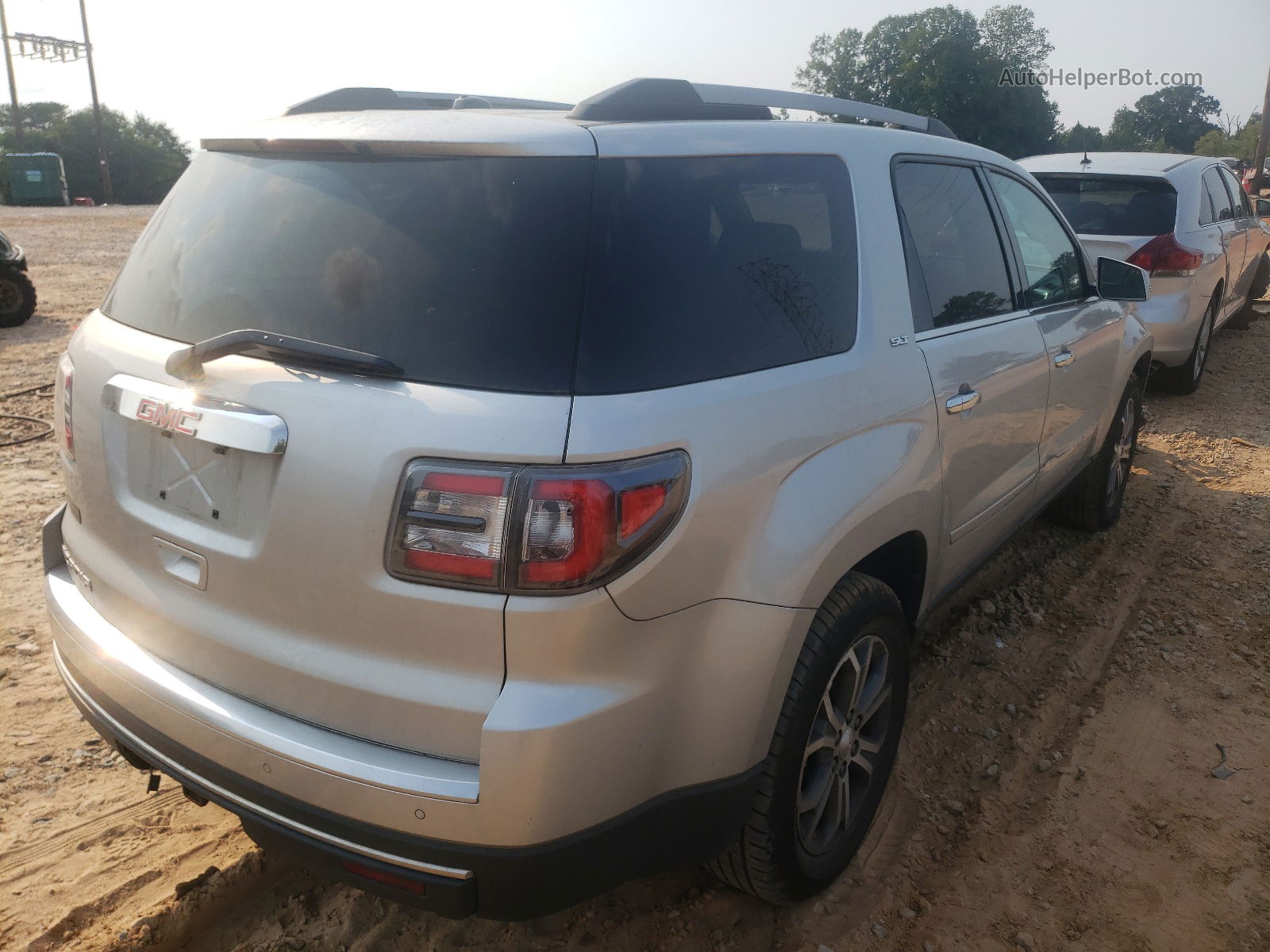 2013 Gmc Acadia Slt-1 Silver vin: 1GKKRRKD5DJ184018