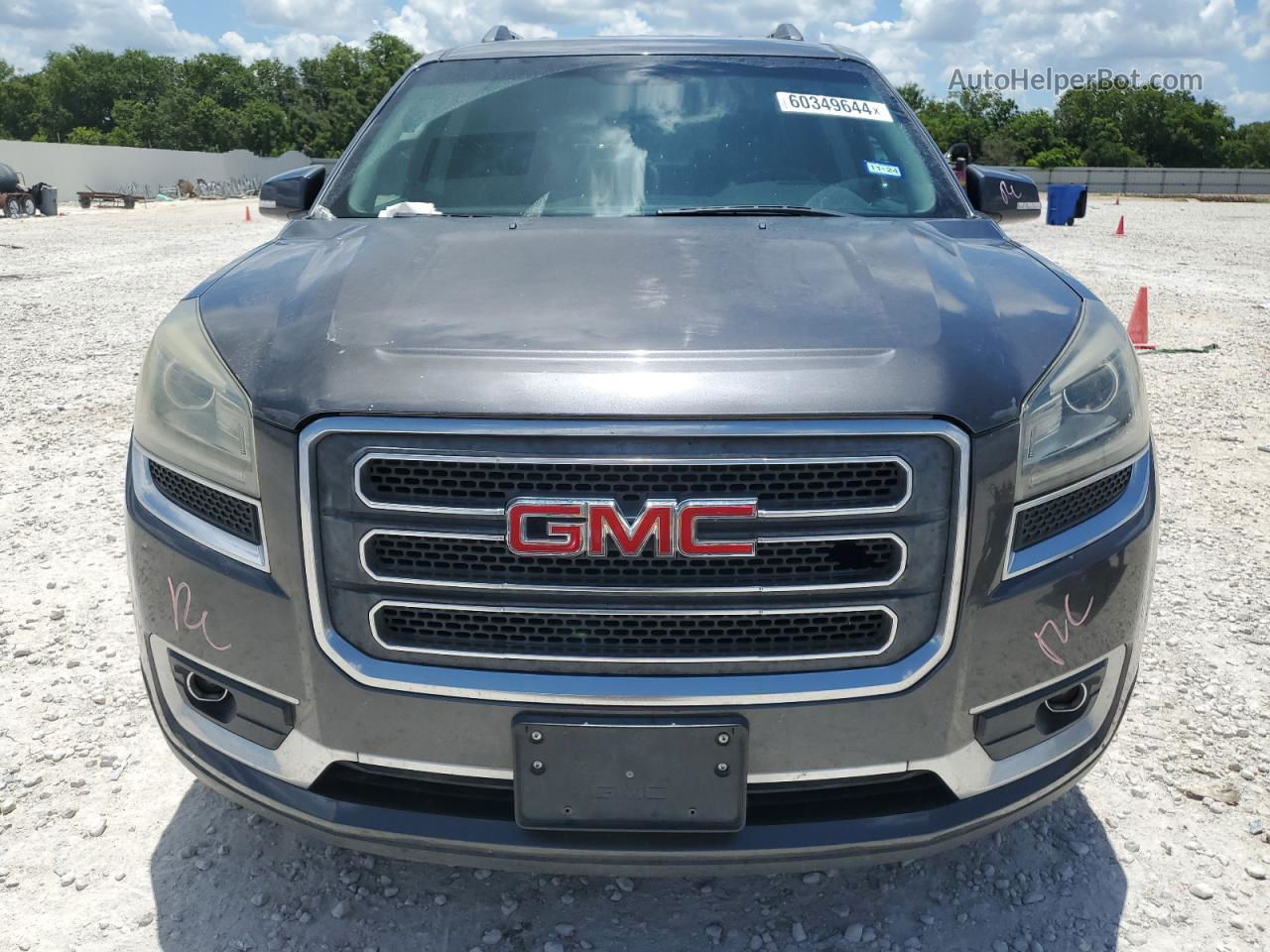 2014 Gmc Acadia Slt-1 Gray vin: 1GKKRRKD5EJ111409