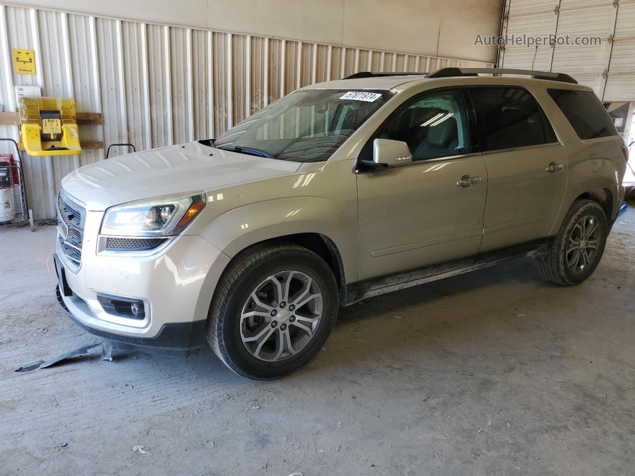 2014 Gmc Acadia Slt-1 Серый vin: 1GKKRRKD5EJ115119