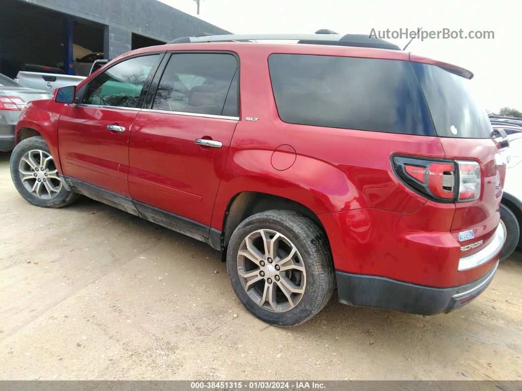 2014 Gmc Acadia Slt-1 Красный vin: 1GKKRRKD5EJ169004