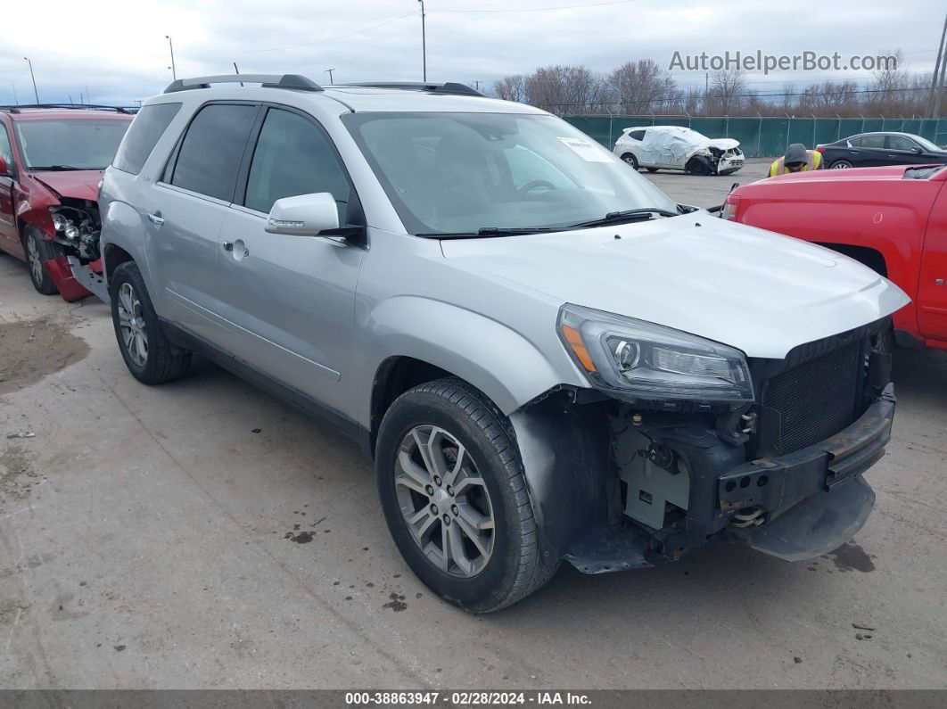 2014 Gmc Acadia Slt-1 Silver vin: 1GKKRRKD5EJ198888