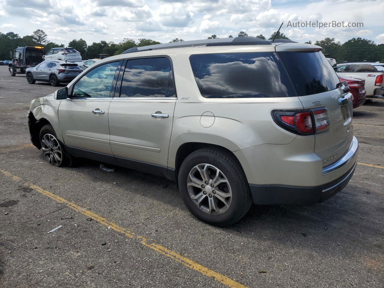 2014 Gmc Acadia Slt-1 Tan vin: 1GKKRRKD5EJ346893