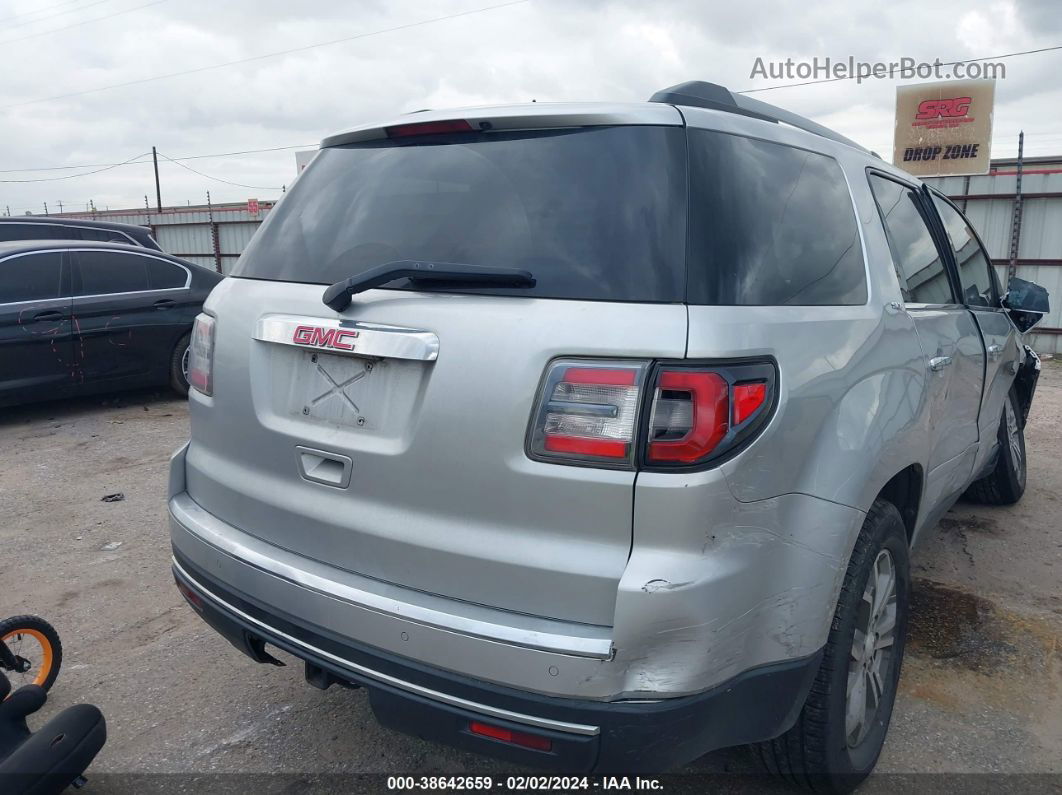 2015 Gmc Acadia Slt-1 Silver vin: 1GKKRRKD5FJ161776