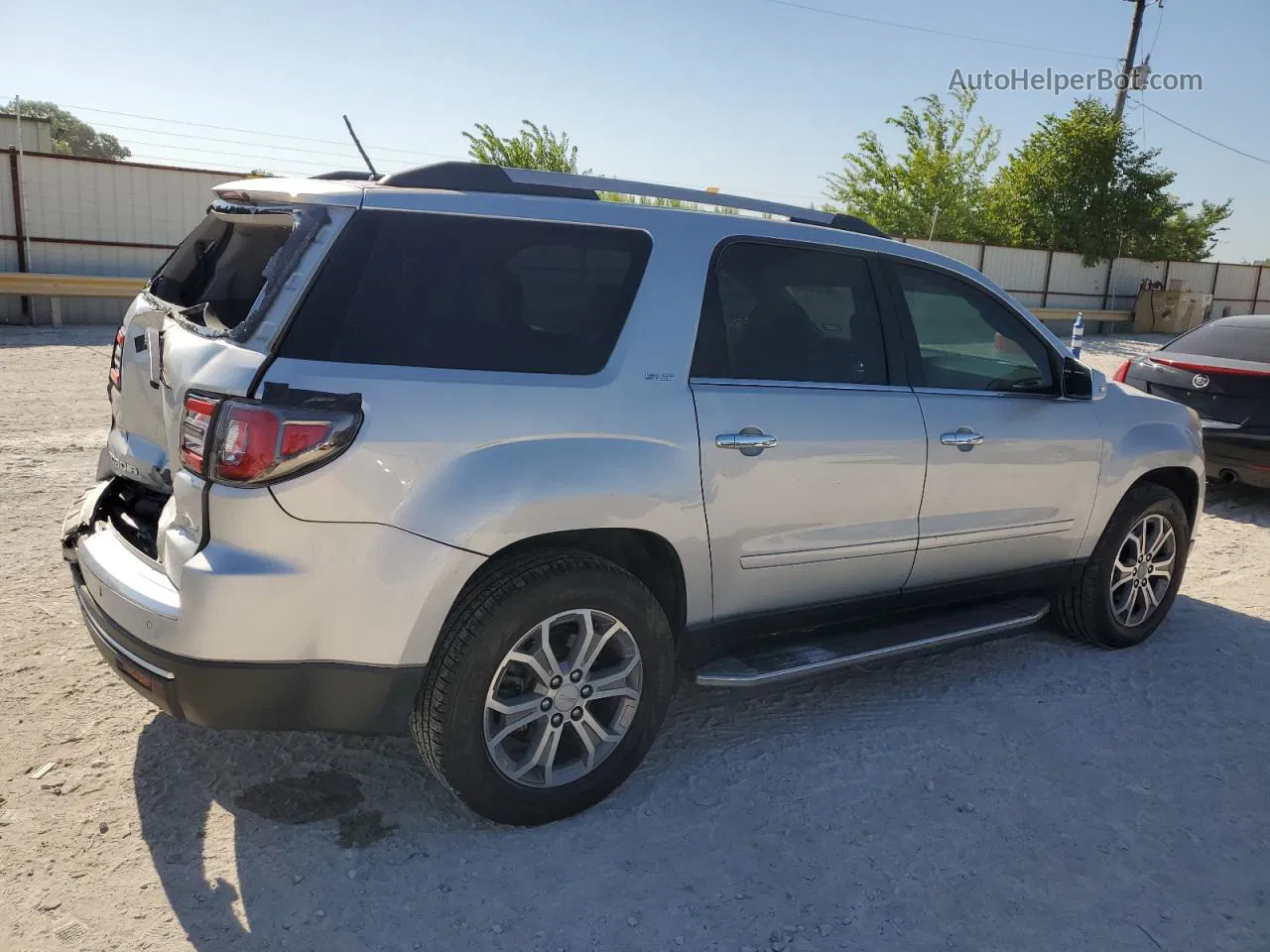 2013 Gmc Acadia Slt-1 Silver vin: 1GKKRRKD6DJ214515