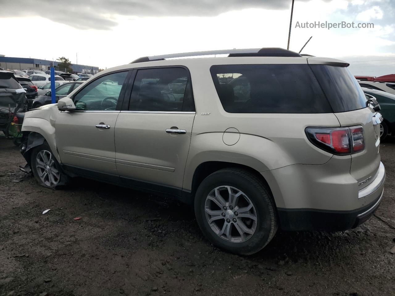 2013 Gmc Acadia Slt-1 Золотой vin: 1GKKRRKD6DJ243951