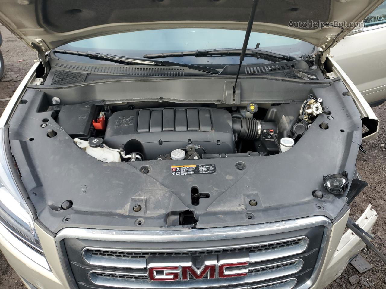 2013 Gmc Acadia Slt-1 Золотой vin: 1GKKRRKD6DJ243951