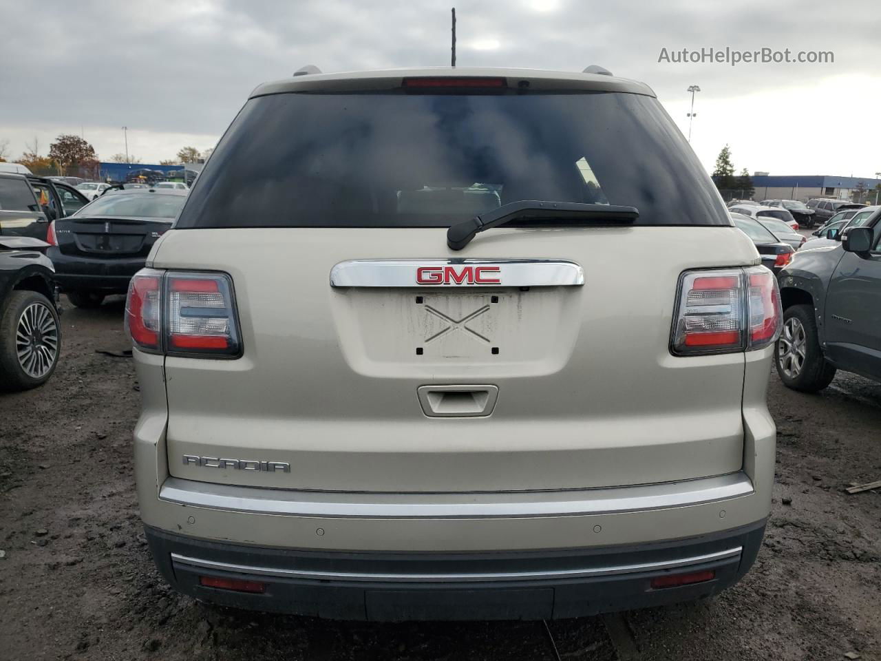 2013 Gmc Acadia Slt-1 Золотой vin: 1GKKRRKD6DJ243951