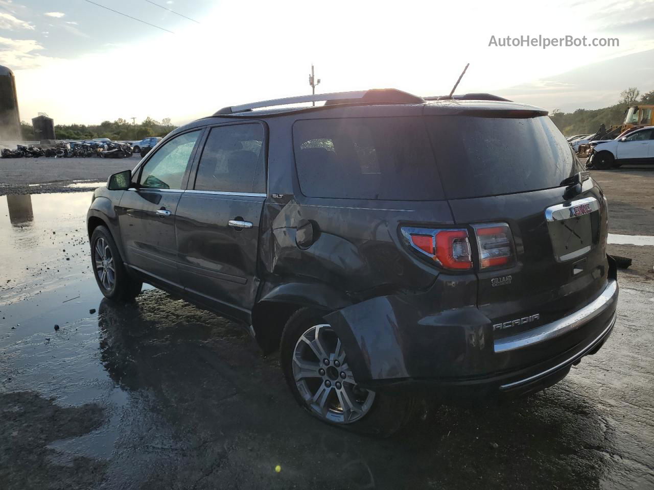 2014 Gmc Acadia Slt-1 Charcoal vin: 1GKKRRKD6EJ192856