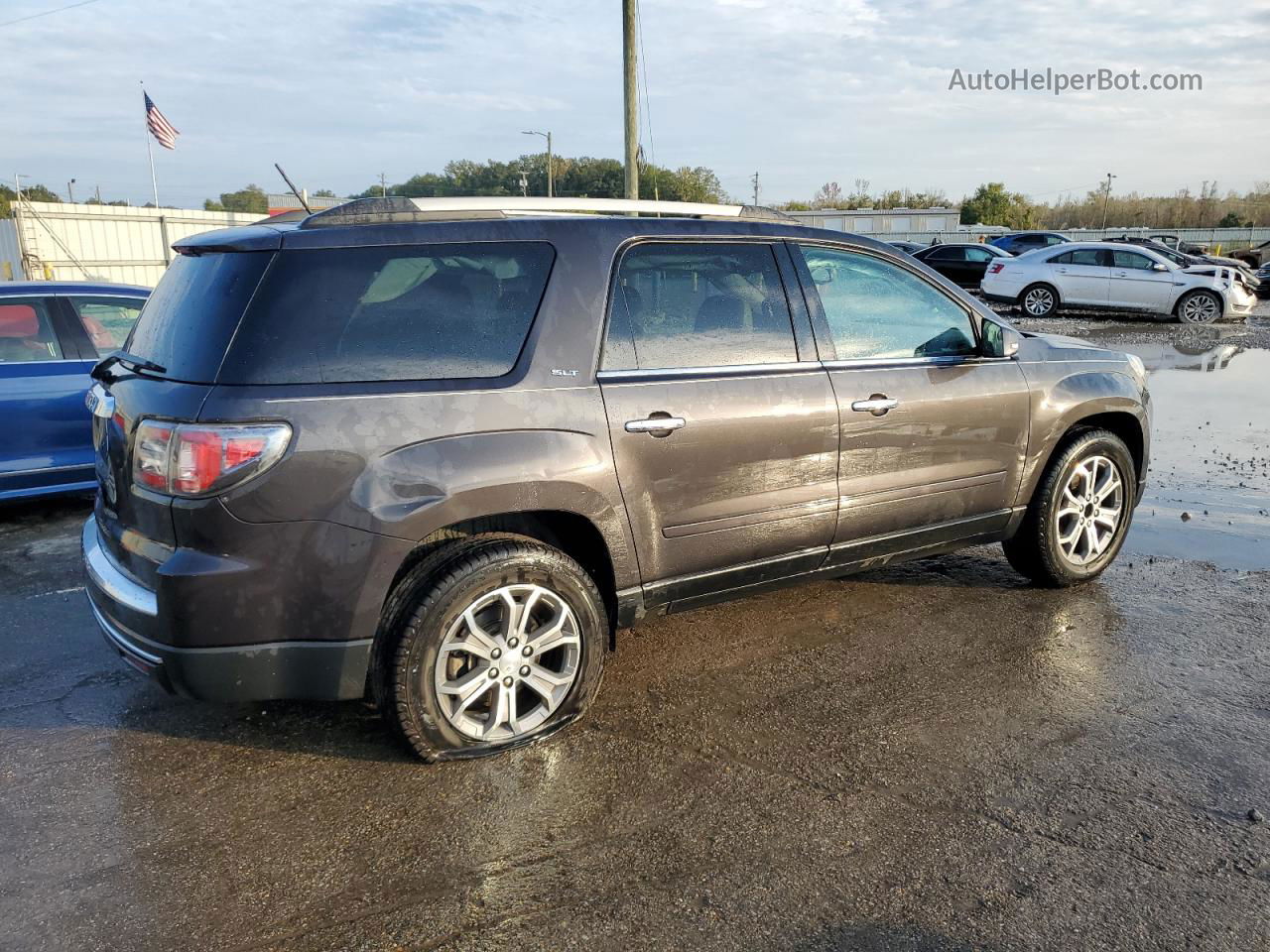 2014 Gmc Acadia Slt-1 Charcoal vin: 1GKKRRKD6EJ192856