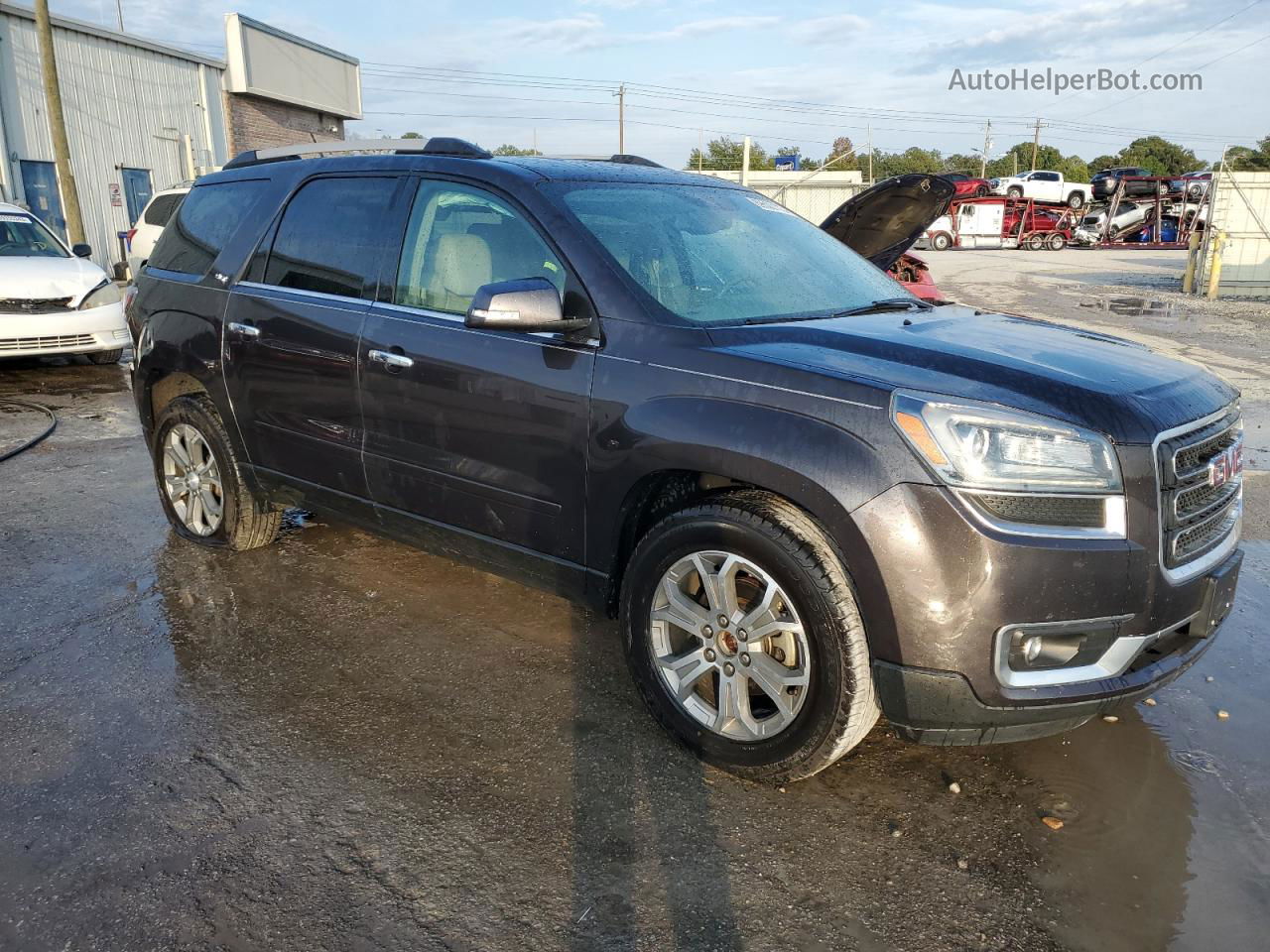 2014 Gmc Acadia Slt-1 Charcoal vin: 1GKKRRKD6EJ192856