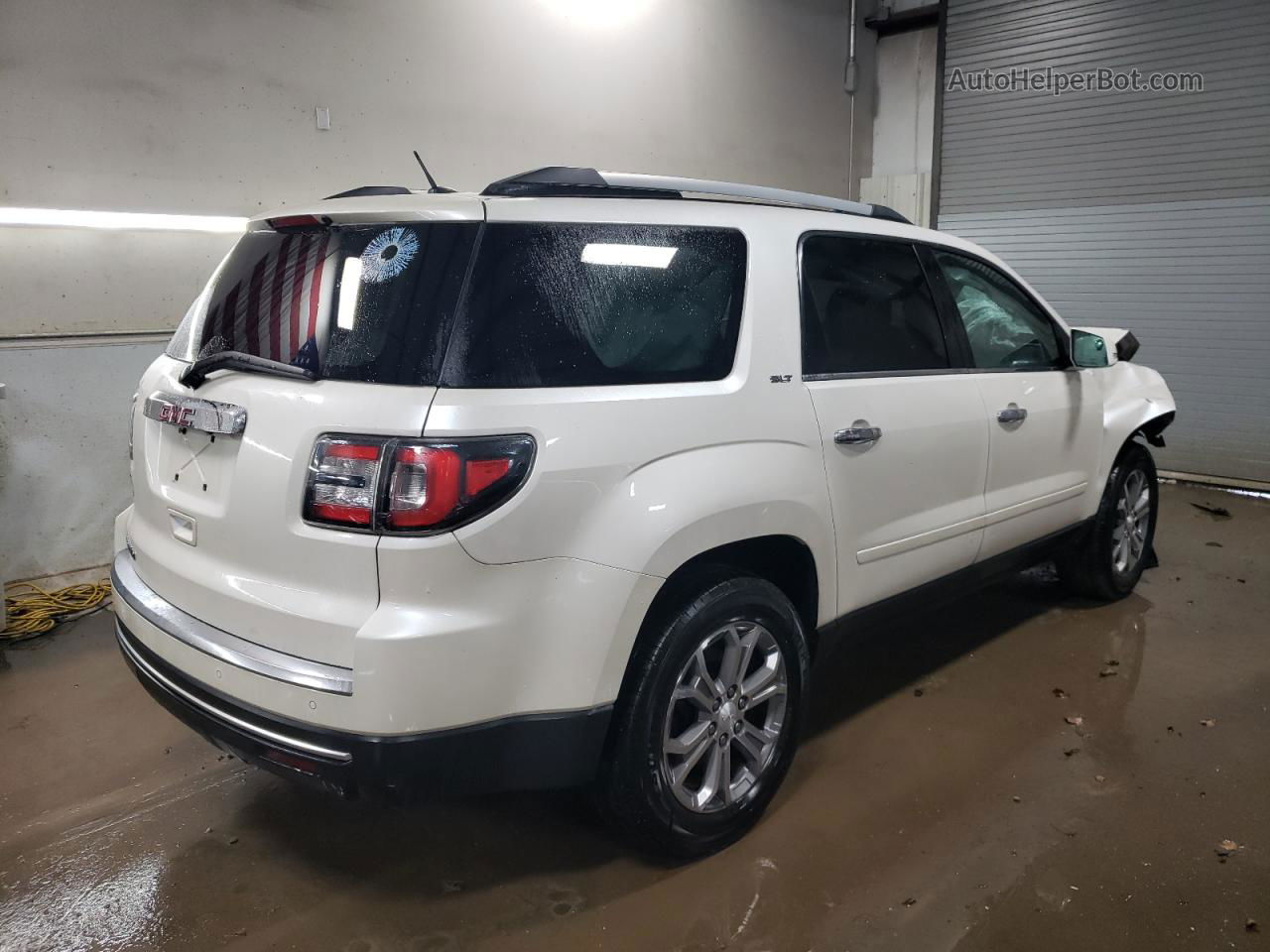 2014 Gmc Acadia Slt-1 White vin: 1GKKRRKD6EJ231509