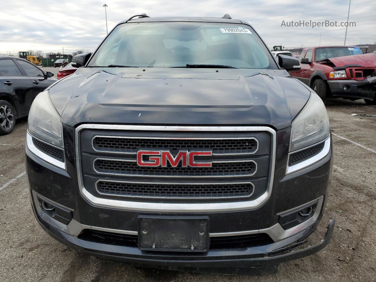 2014 Gmc Acadia Slt-1 Черный vin: 1GKKRRKD6EJ366960