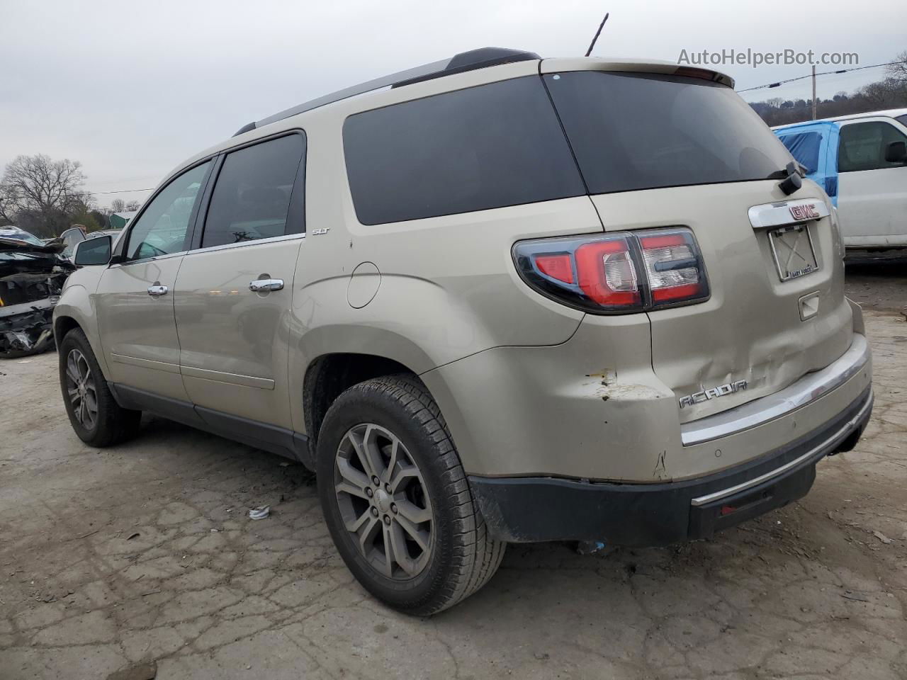 2015 Gmc Acadia Slt-1 Бежевый vin: 1GKKRRKD6FJ110433