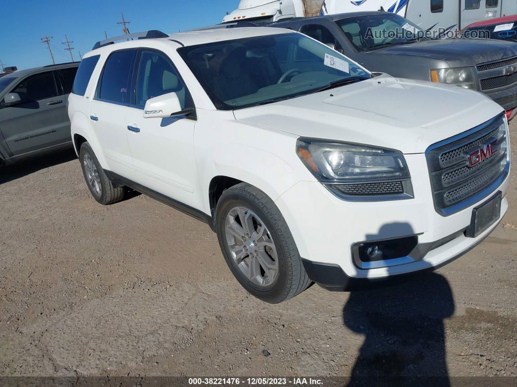 2015 Gmc Acadia Slt-1 White vin: 1GKKRRKD6FJ161494