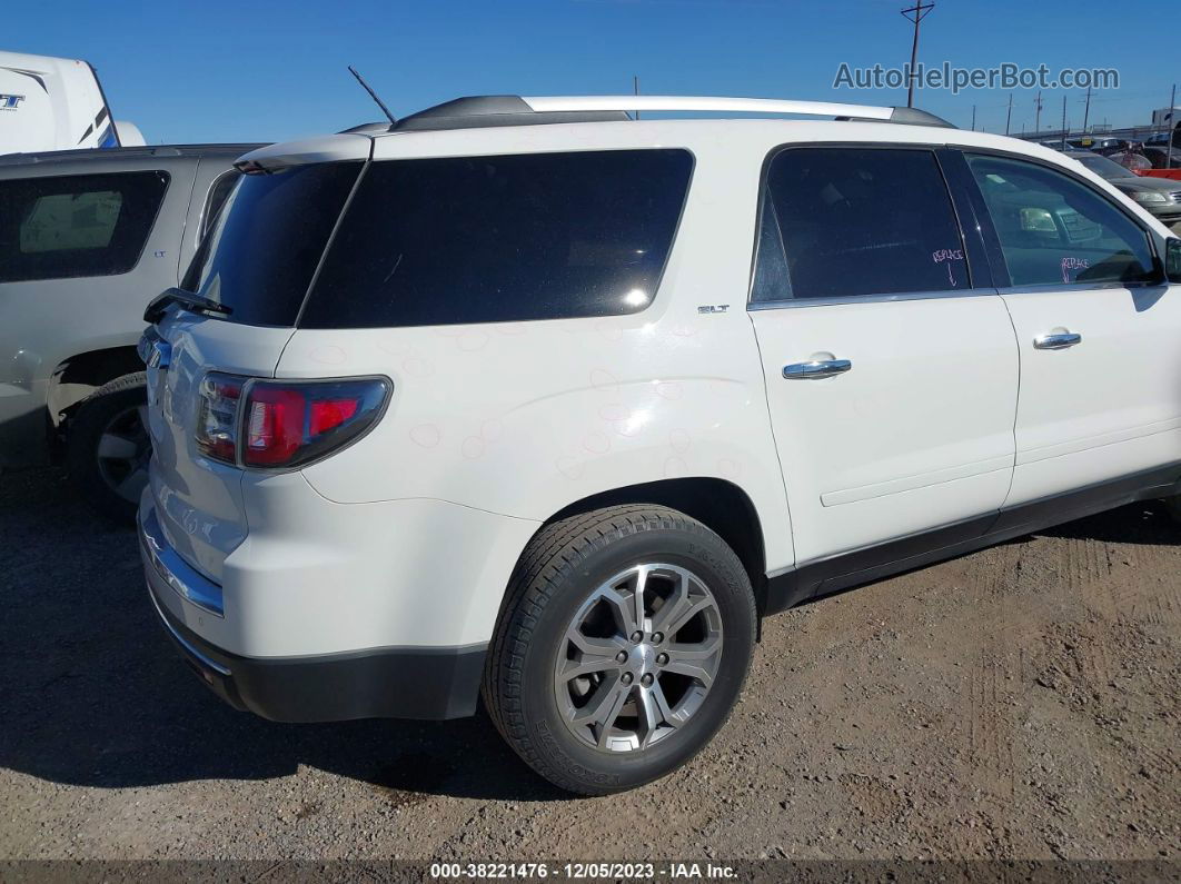 2015 Gmc Acadia Slt-1 White vin: 1GKKRRKD6FJ161494