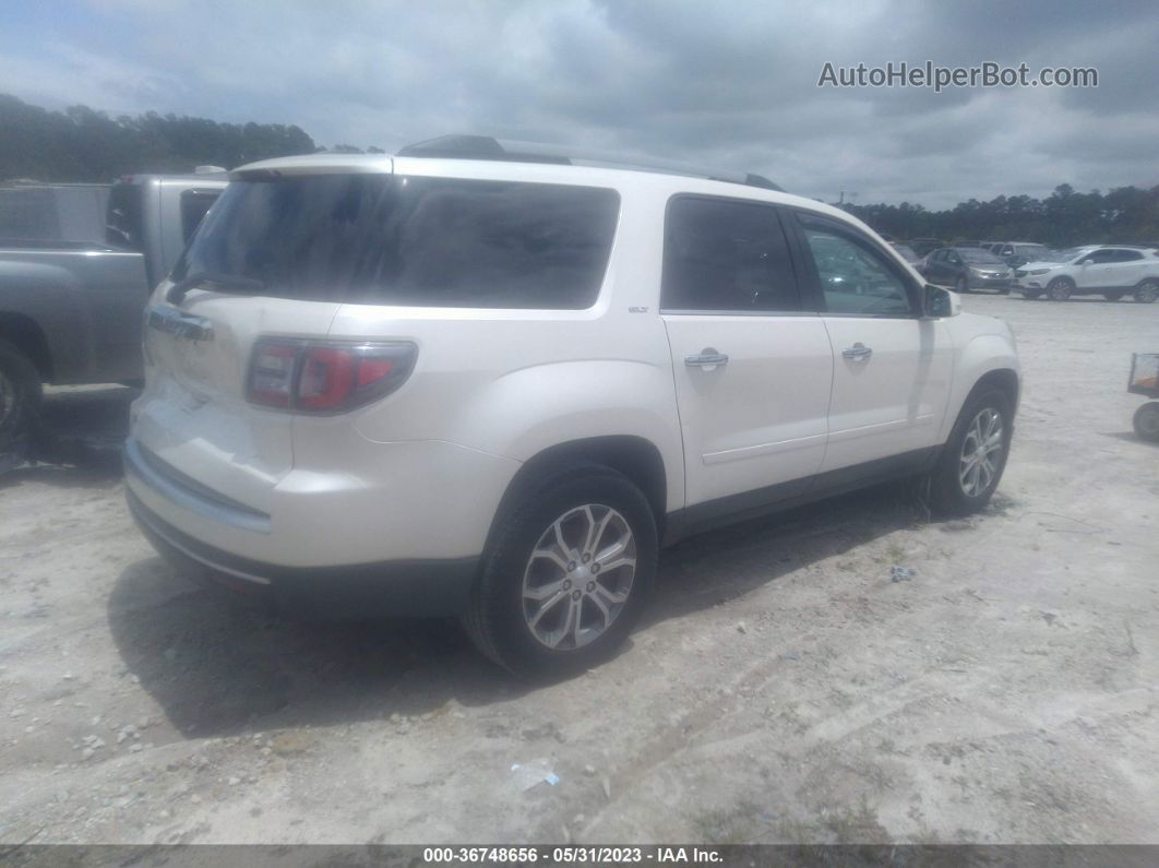 2013 Gmc Acadia Slt Белый vin: 1GKKRRKD7DJ248592