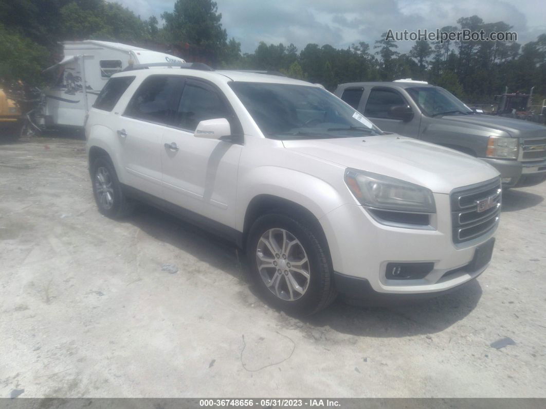 2013 Gmc Acadia Slt Белый vin: 1GKKRRKD7DJ248592