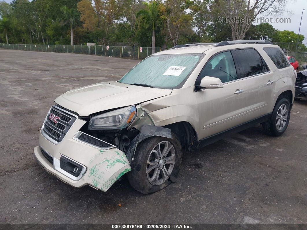 2014 Gmc Acadia Slt-1 Желто-коричневый vin: 1GKKRRKD7EJ119348