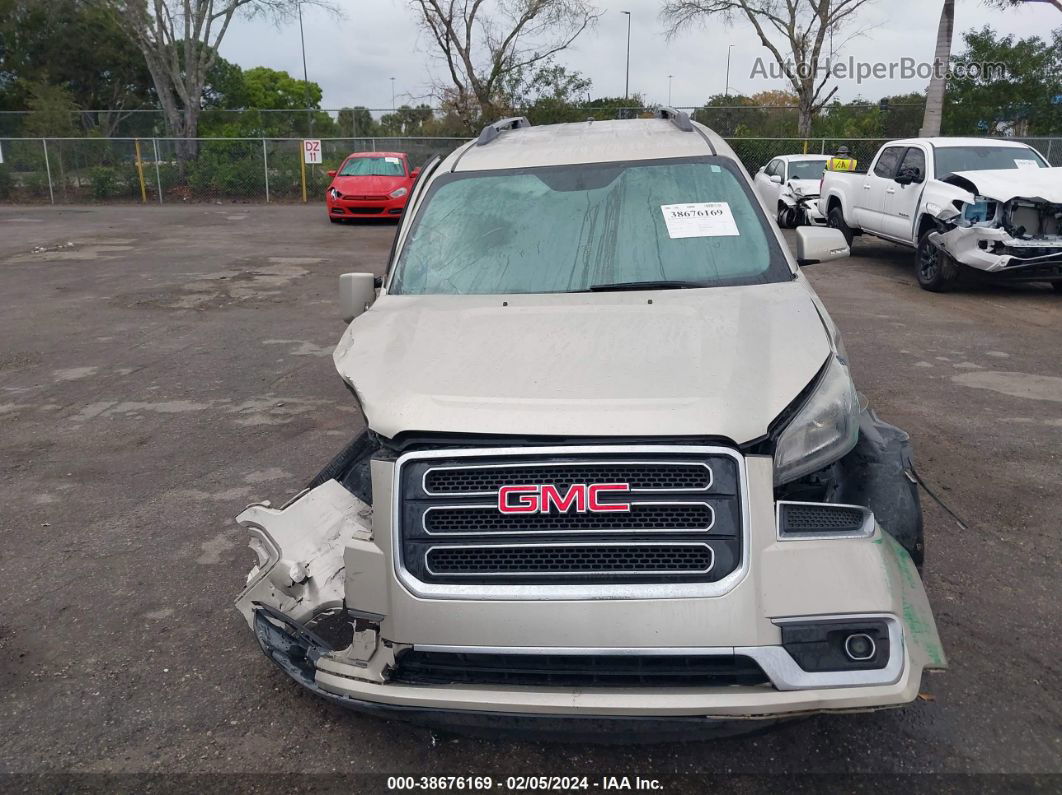 2014 Gmc Acadia Slt-1 Желто-коричневый vin: 1GKKRRKD7EJ119348