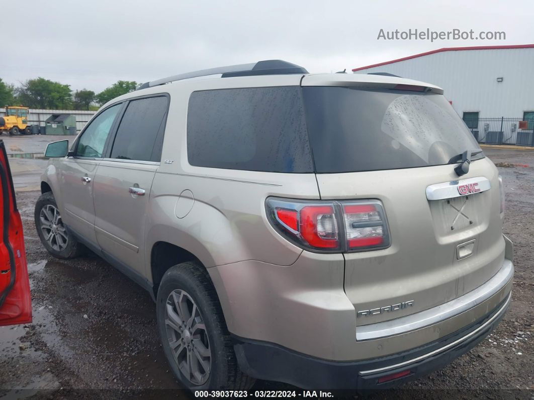 2014 Gmc Acadia Slt-1 Gold vin: 1GKKRRKD7EJ120984