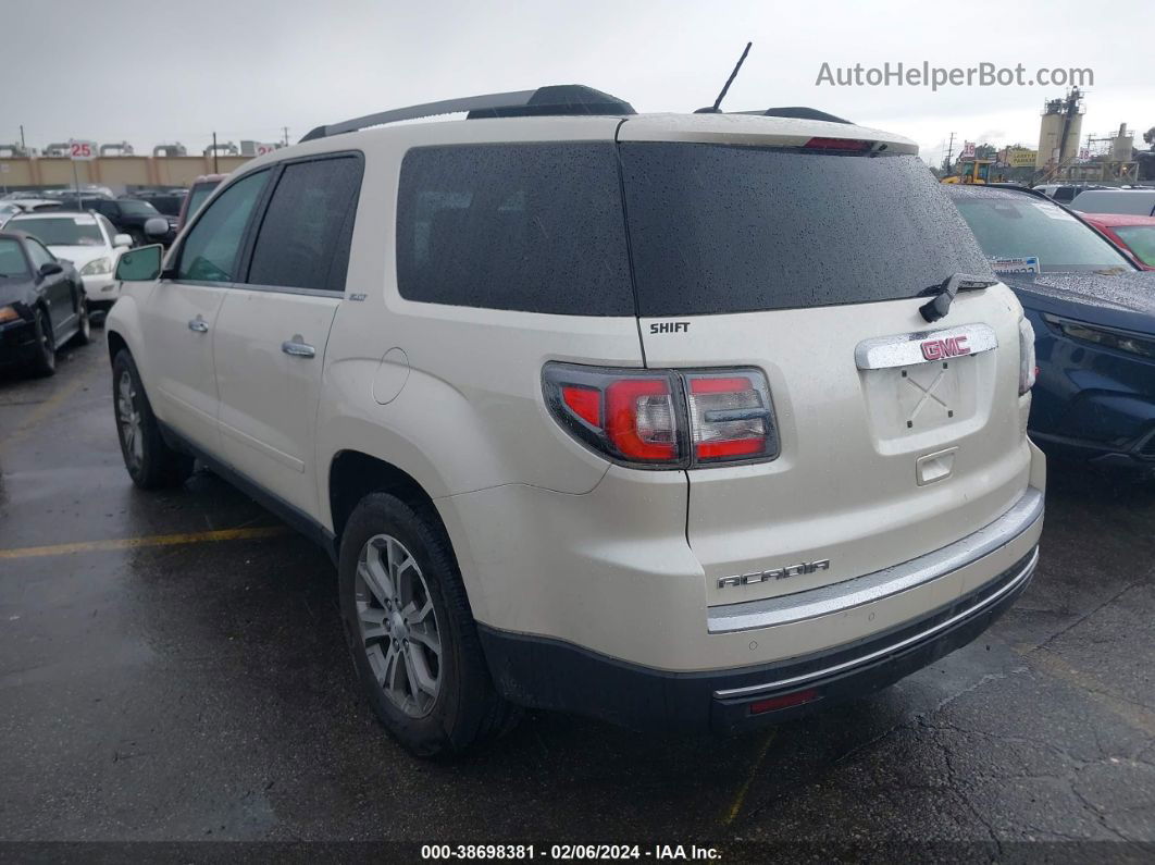 2014 Gmc Acadia Slt-1 White vin: 1GKKRRKD7EJ139938