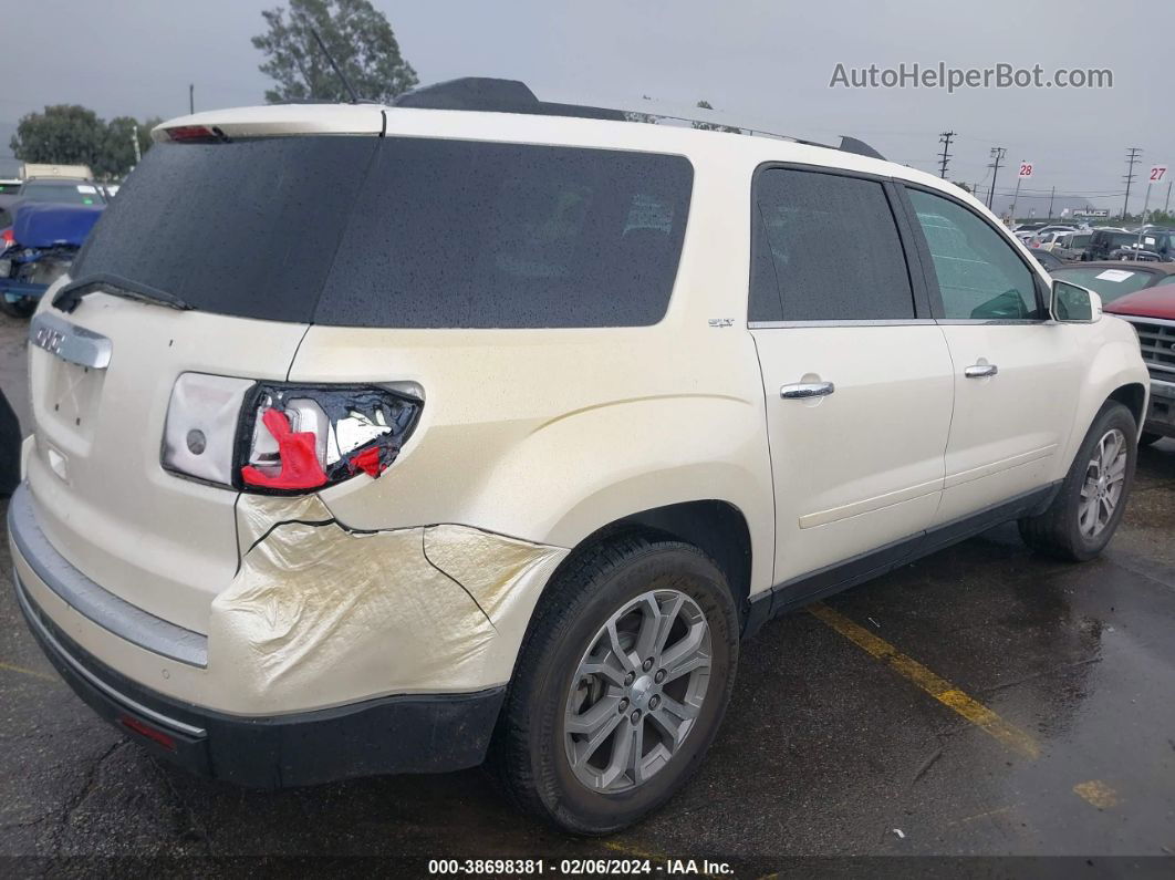 2014 Gmc Acadia Slt-1 White vin: 1GKKRRKD7EJ139938