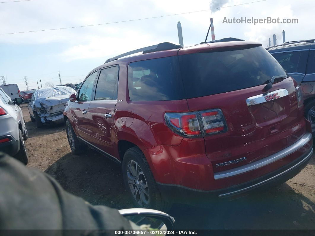 2014 Gmc Acadia Slt-1 Red vin: 1GKKRRKD7EJ289399