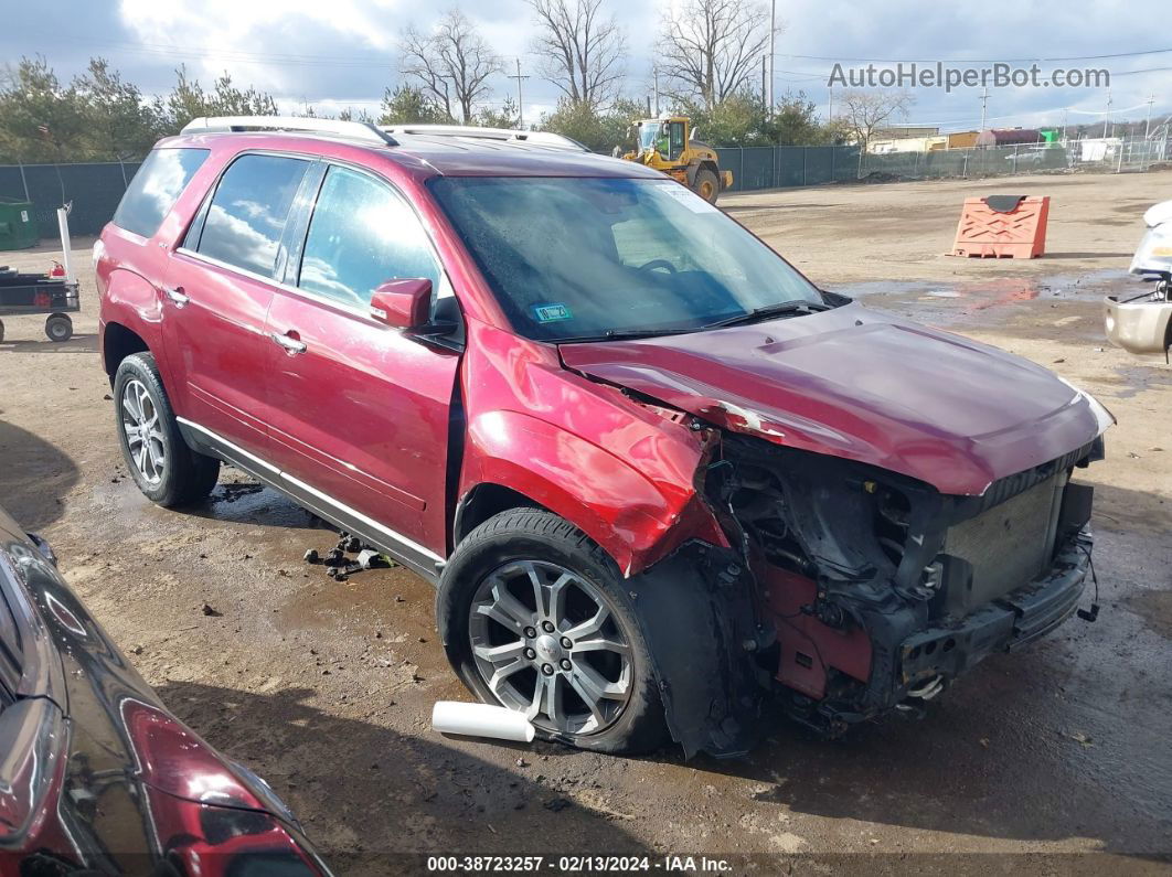 2015 Gmc Acadia Slt-1 Темно-бордовый vin: 1GKKRRKD7FJ124969